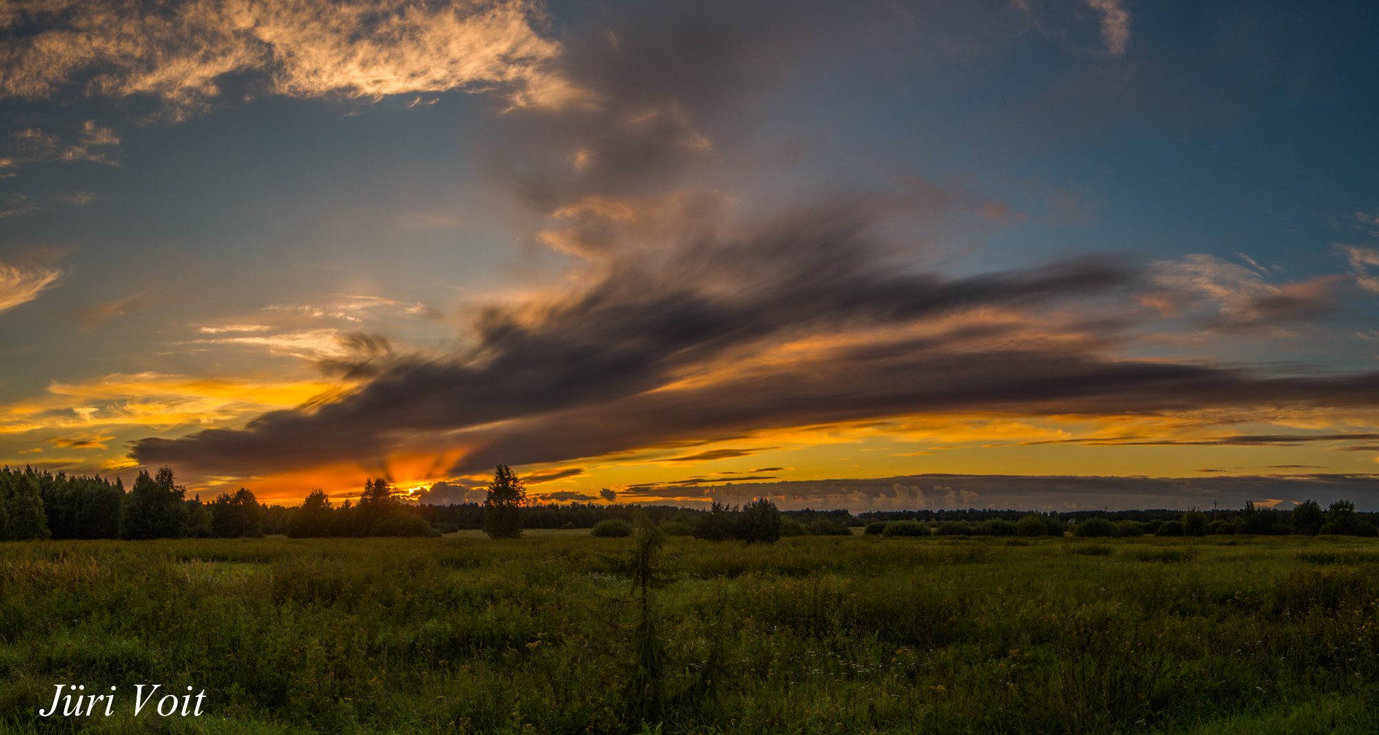 Pentax K-50 sample photo. Sunset photography