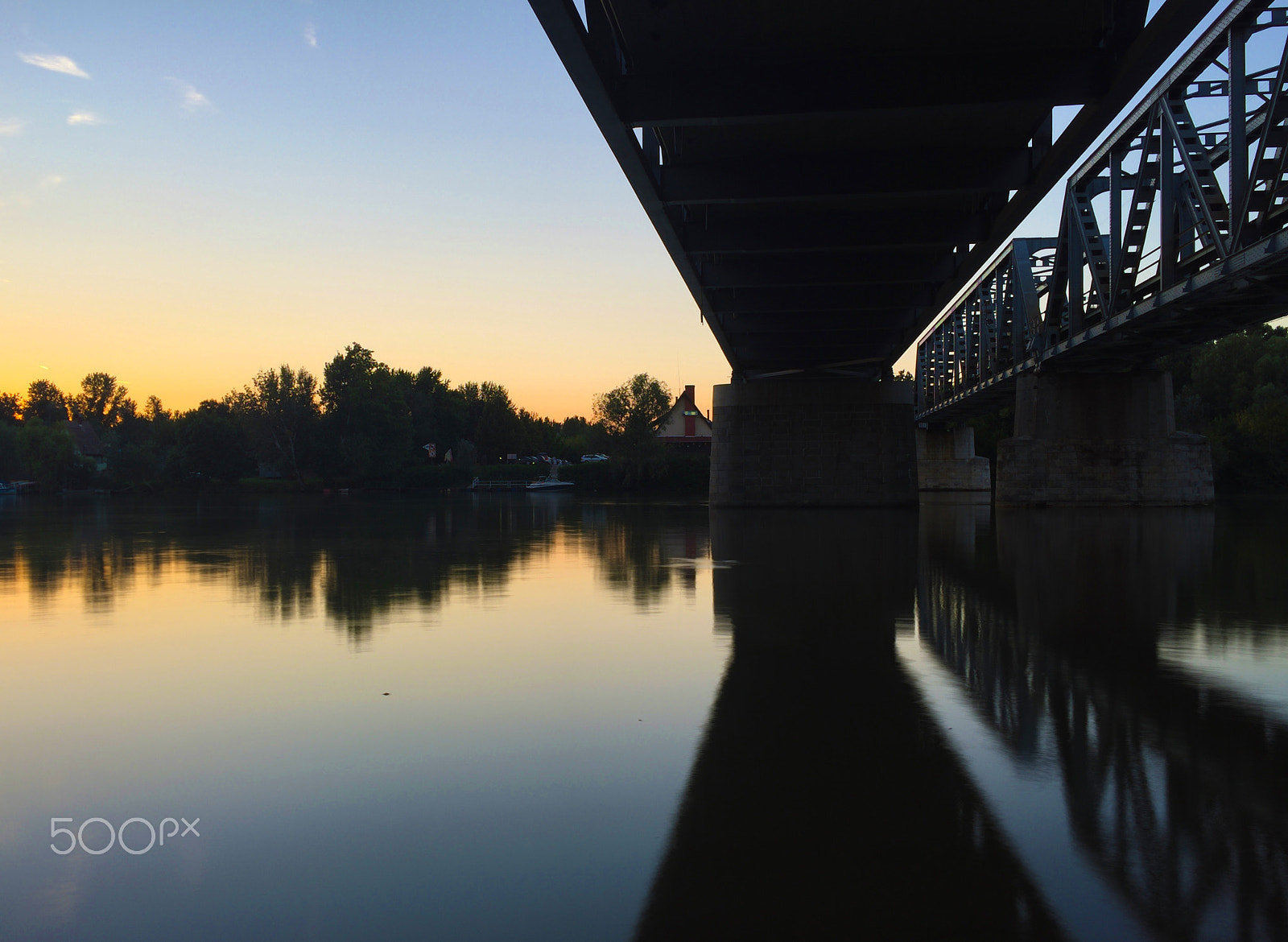 Apple iPhone + iPhone 6 back camera 4.15mm f/2.2 sample photo. Under the bridge photography