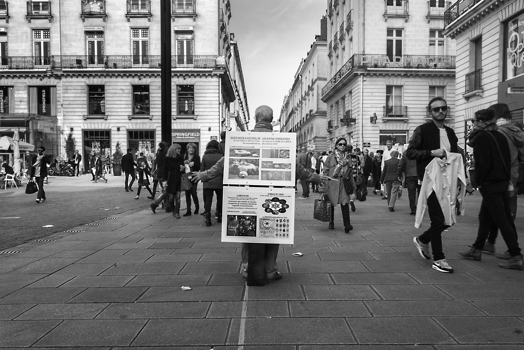 Nikon D200 sample photo. In the street photography