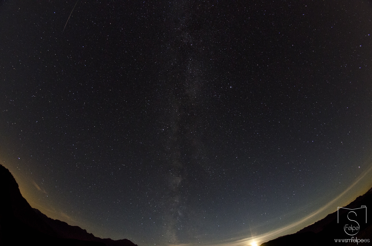 Nikon D7000 + Samyang 8mm F3.5 Aspherical IF MC Fisheye sample photo. Milky way photography