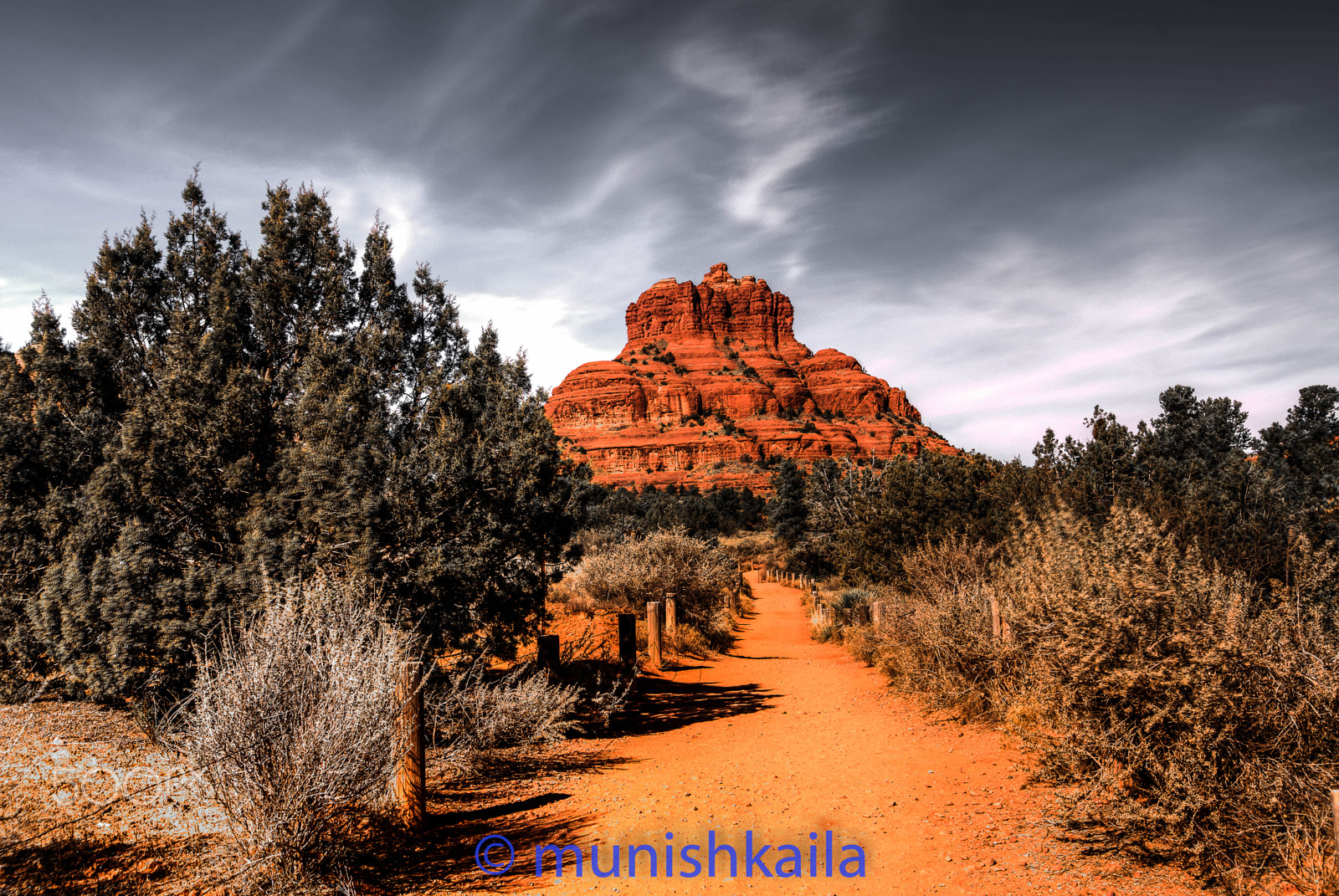 Nikon AF-S Nikkor 16-35mm F4G ED VR sample photo. Bell rock vortex photography