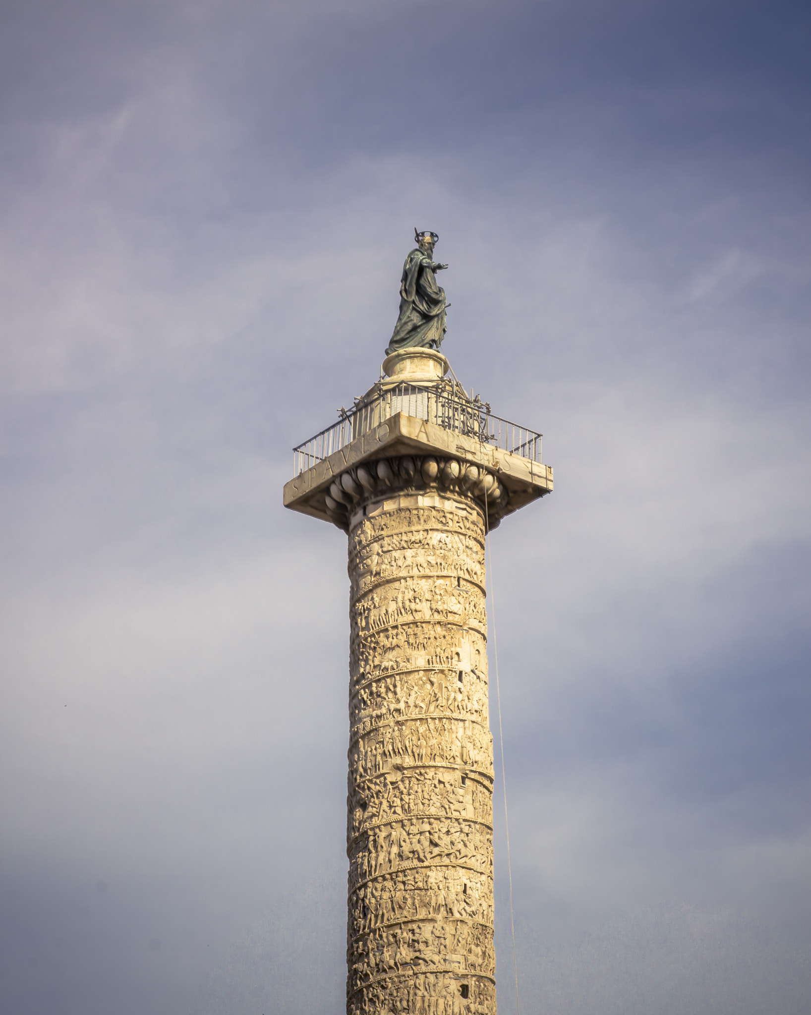 Tamron SP AF 17-50mm F2.8 XR Di II LD Aspherical (IF) sample photo. Column of marcus aurelius photography