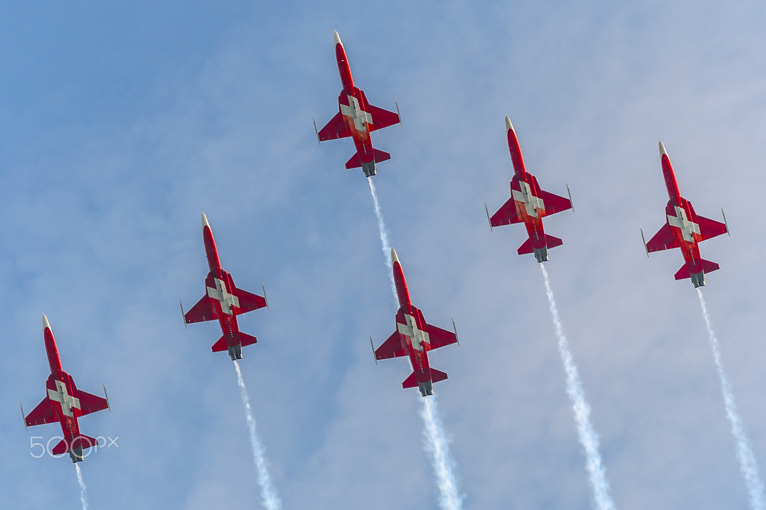 Nikon D4 sample photo. Patrouille suisse photography