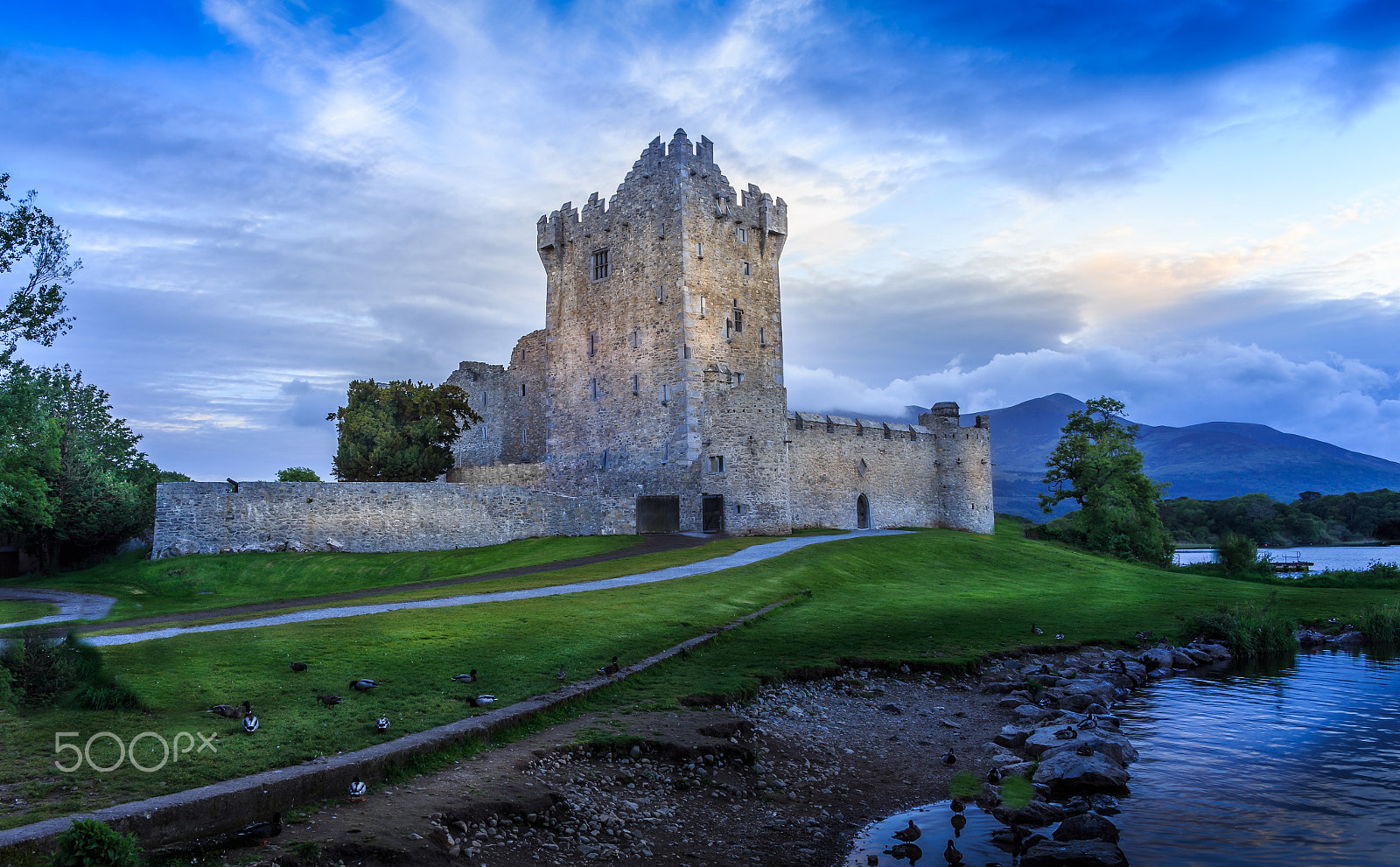 Canon EF 24-85mm F3.5-4.5 USM sample photo. Ross castle photography