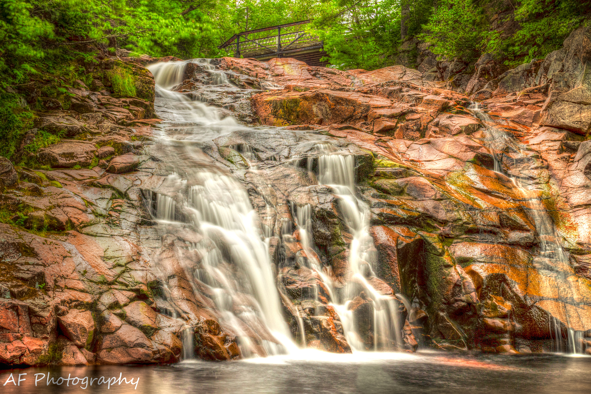 Canon EOS 650D (EOS Rebel T4i / EOS Kiss X6i) + Canon EF 17-40mm F4L USM sample photo. Mary ann falls ingonish nova scotia photography