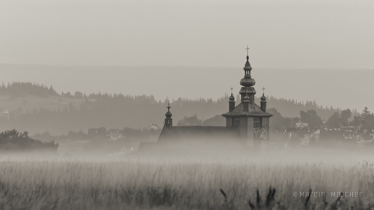 Canon EF 100-400mm F4.5-5.6L IS USM sample photo. Morning nowy targ, podhale, poland photography