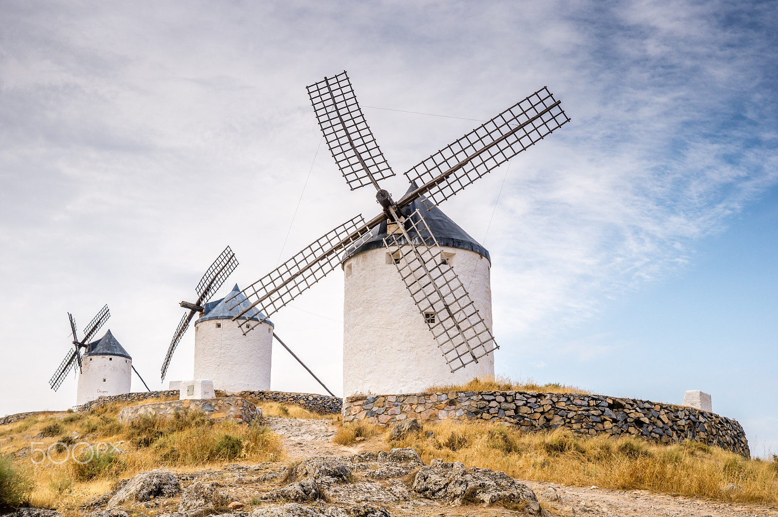 Sony SLT-A57 sample photo. Windmills in consuegra, spain photography