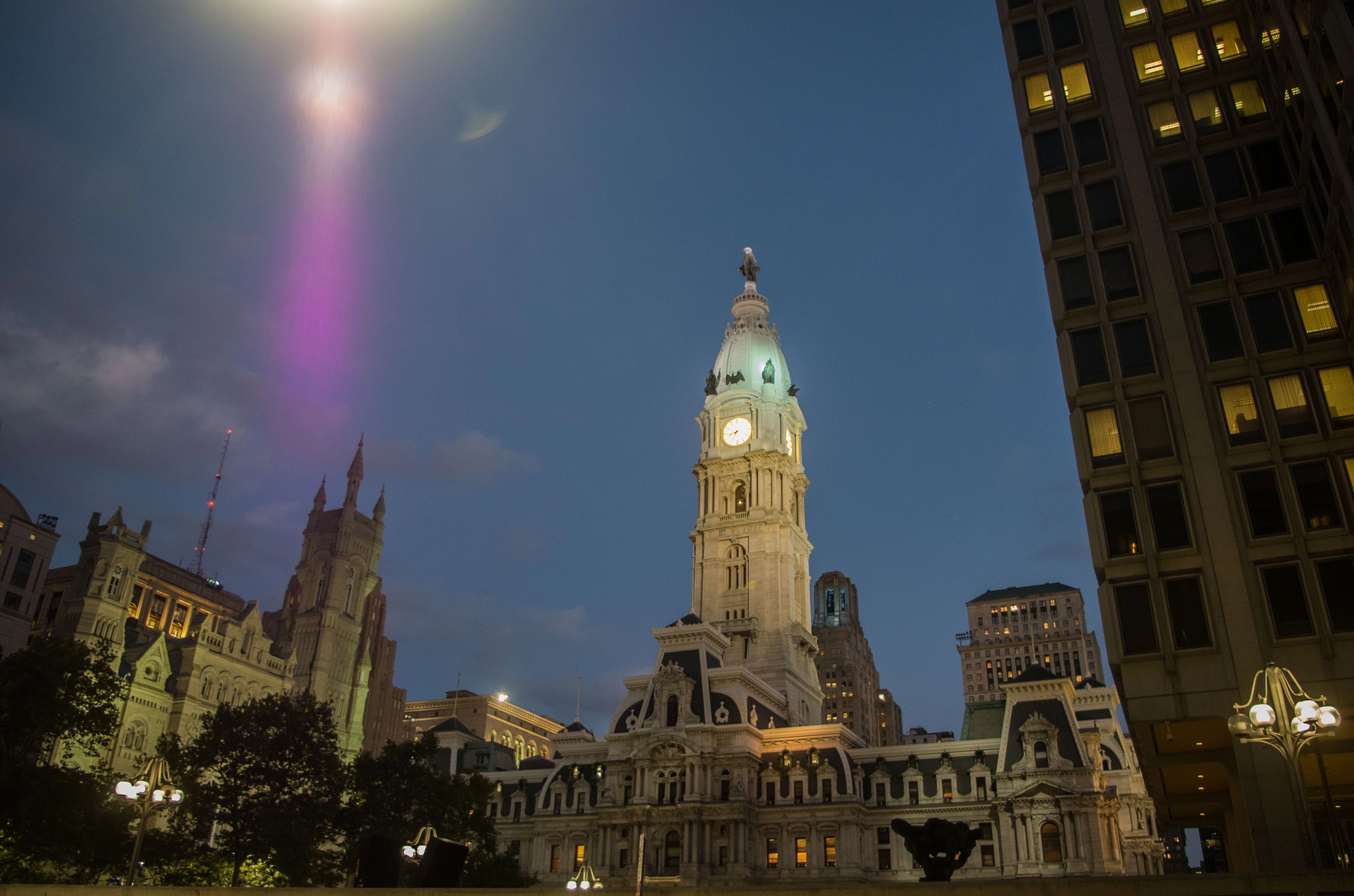 Pentax K-01 sample photo. Phildalphia city center photography