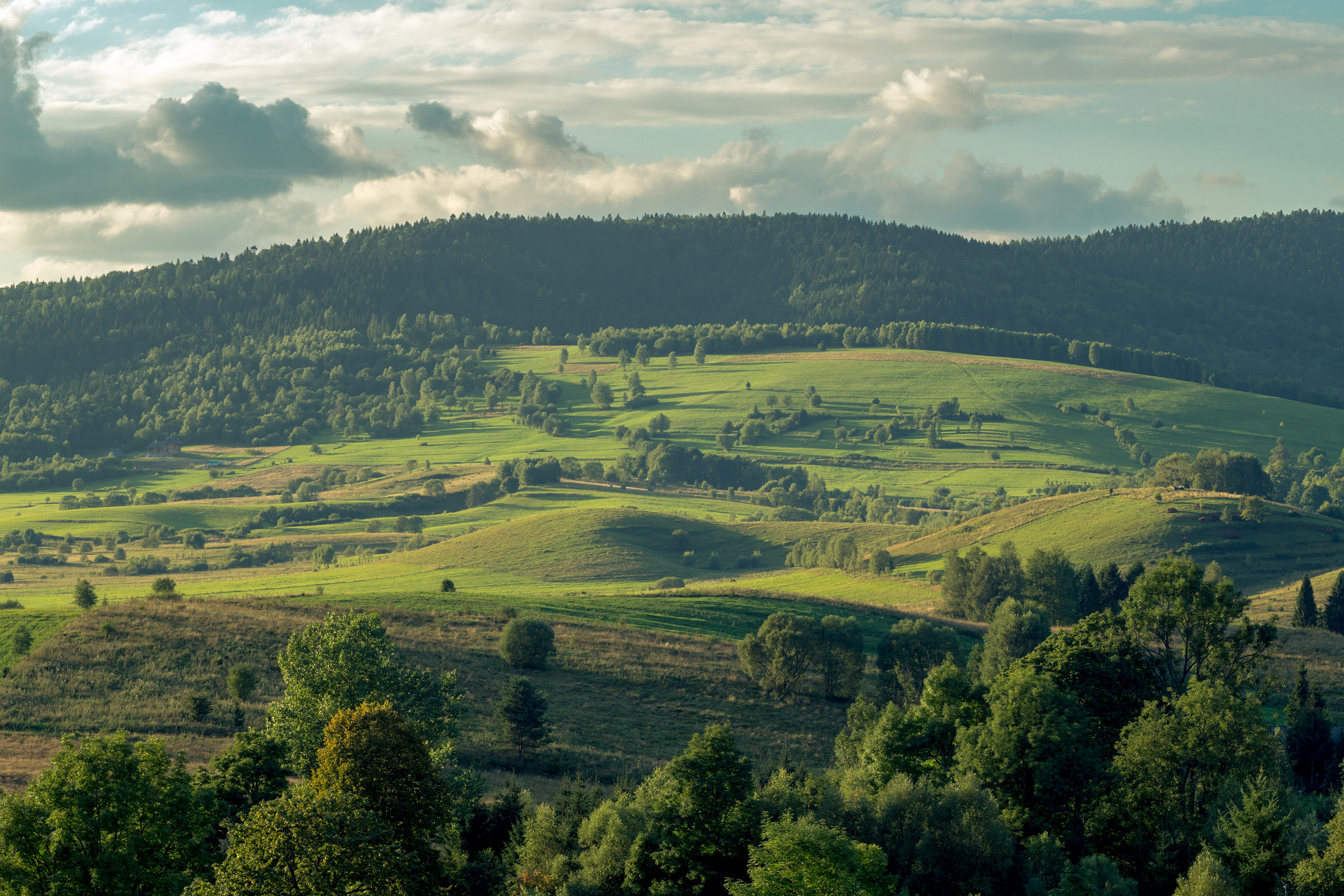Sigma 70-200mm F2.8 EX DG Macro HSM II sample photo. The tranquility of bieszczady photography