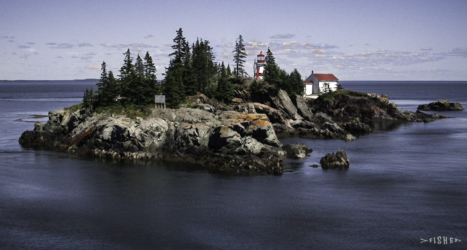 Nikon E995 sample photo. Head harbour lightstation photography