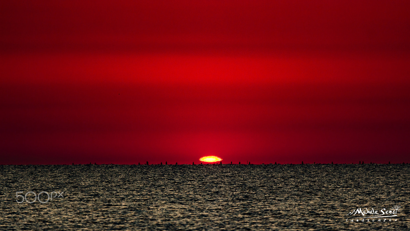 Canon EF 100-400mm F4.5-5.6L IS USM sample photo. Sunrise over sea photography