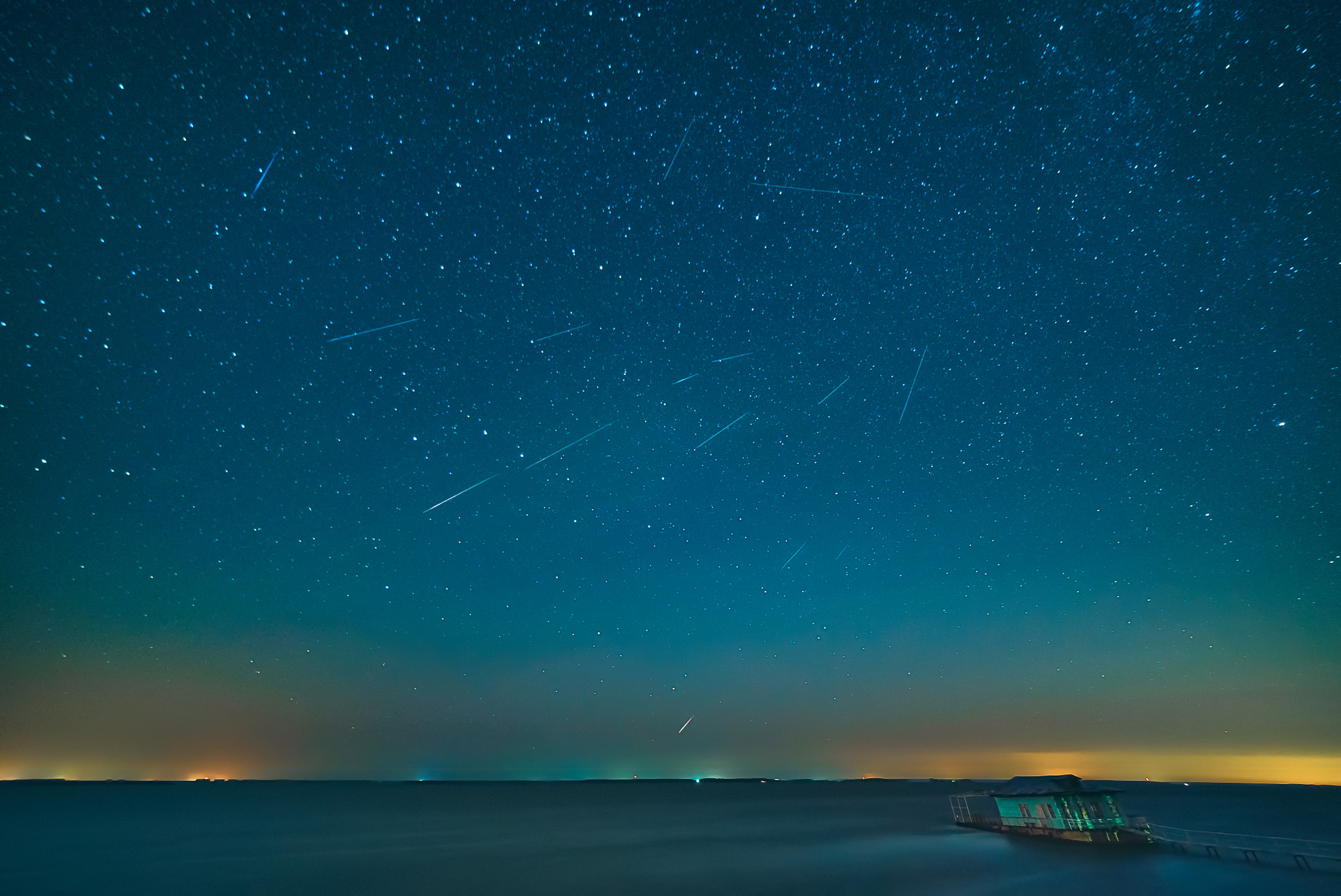 Samyang 14mm F2.8 ED AS IF UMC sample photo. Perseids photography