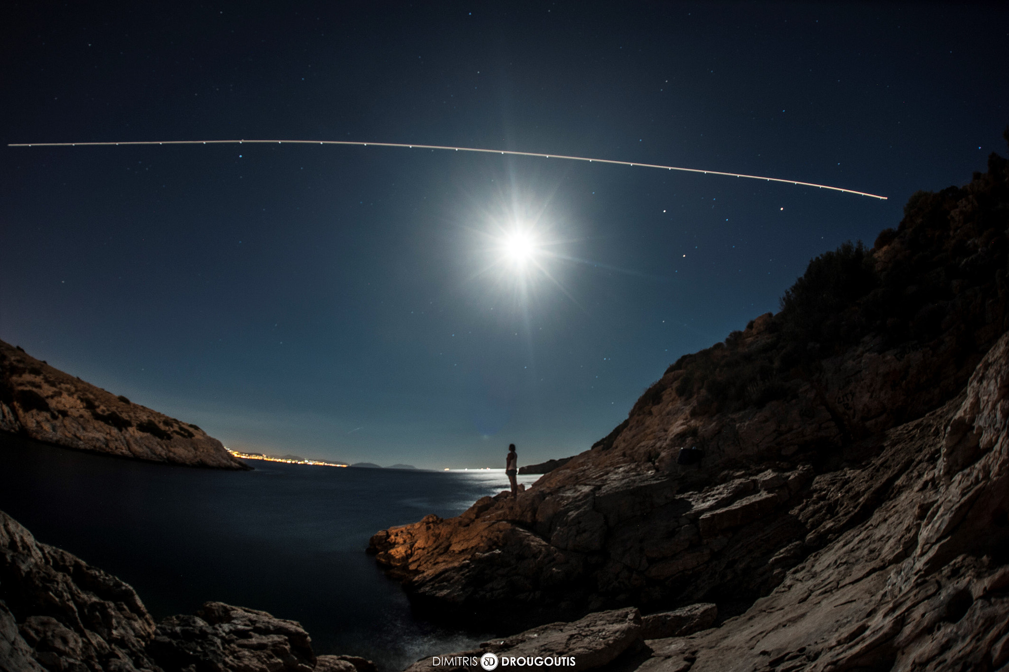 Sigma 15mm F2.8 EX DG Diagonal Fisheye sample photo. Light trail photography