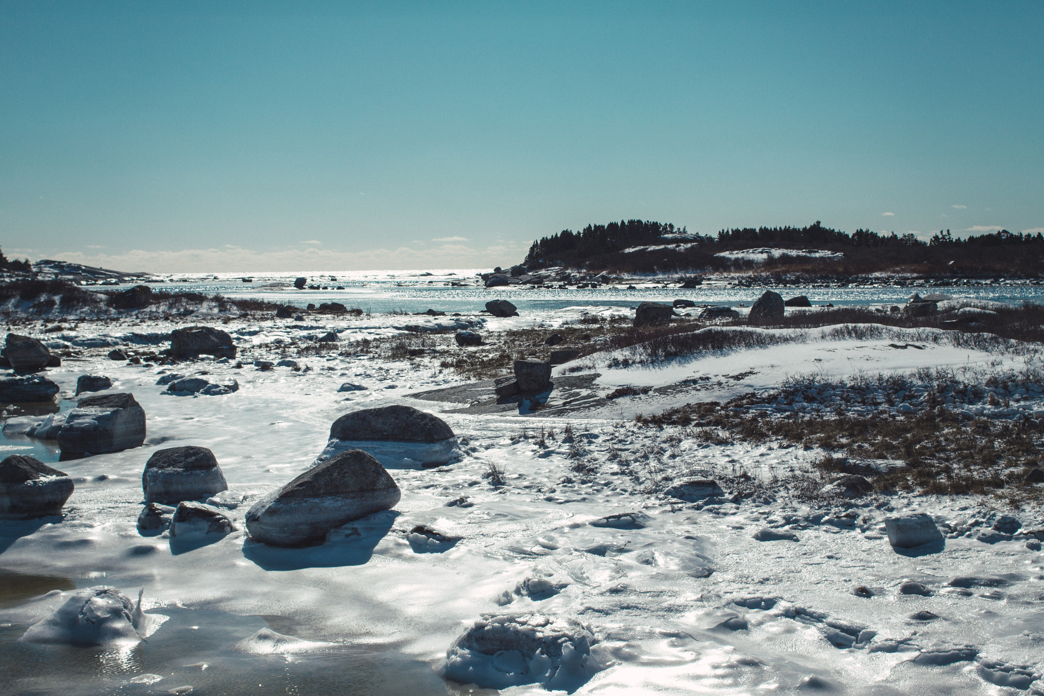 Canon EOS 50D + Canon EF 40mm F2.8 STM sample photo. Nova scotian winter photography
