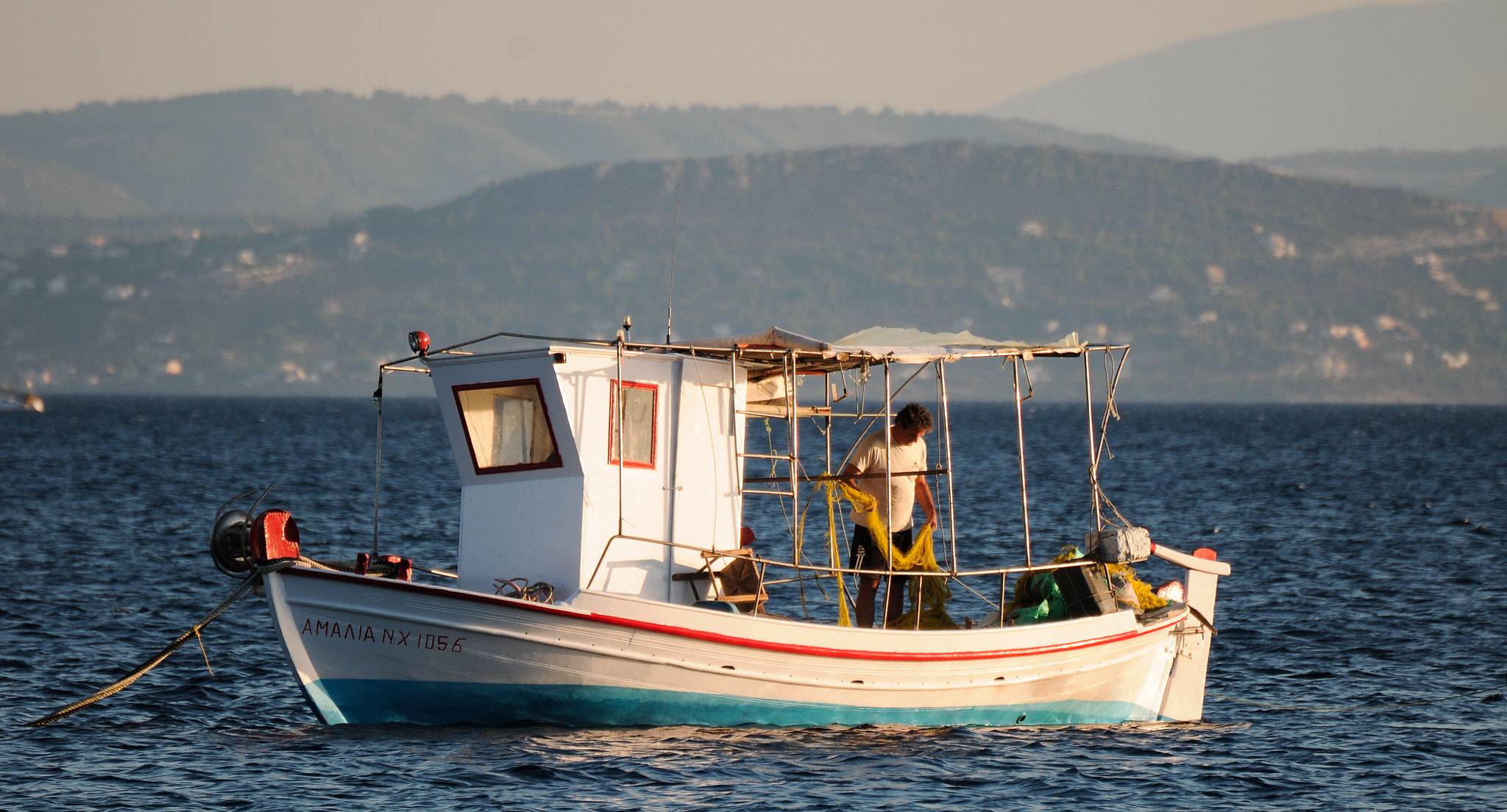 Nikon D300S sample photo. Greek fisherman photography