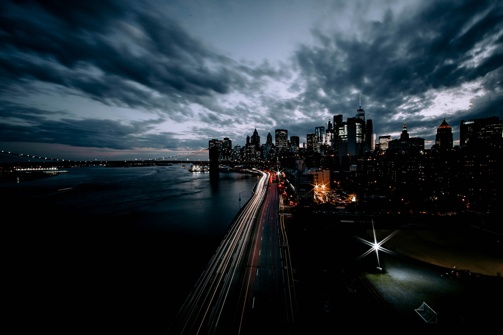 Canon EF 14mm F2.8L II USM sample photo. Moody new york photography