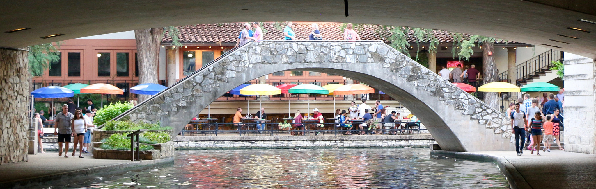 Canon EOS M sample photo. San antonio river walk photography