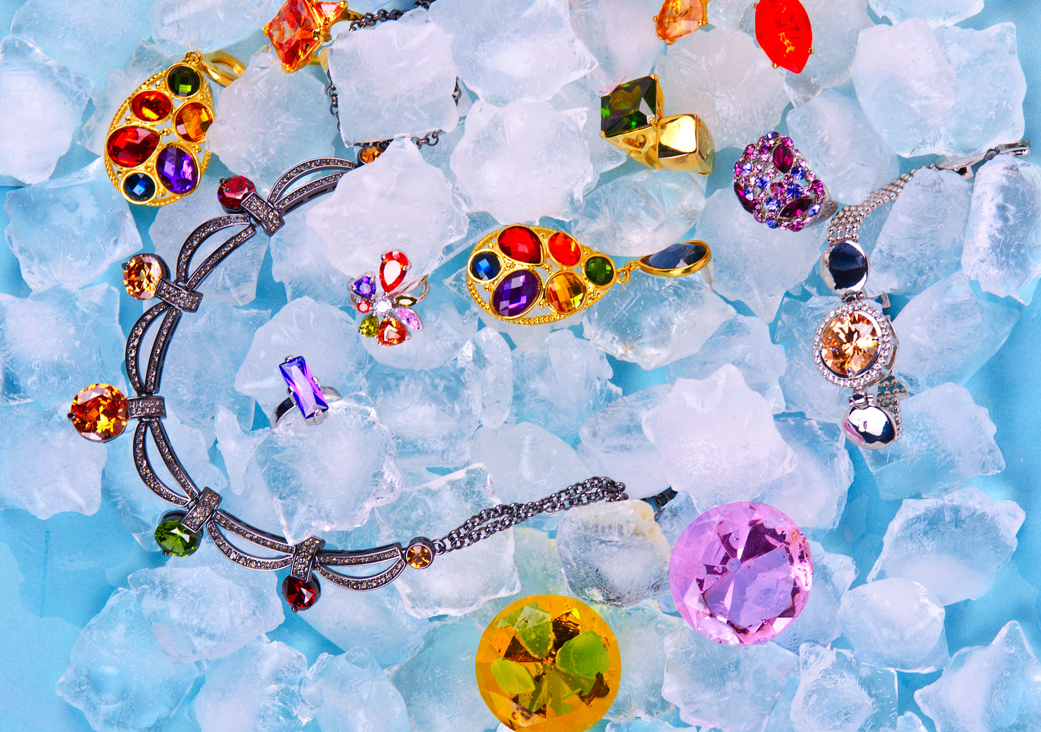 Nikon AF-S Nikkor 28-70mm F2.8 ED-IF sample photo. Jewels at ice photography
