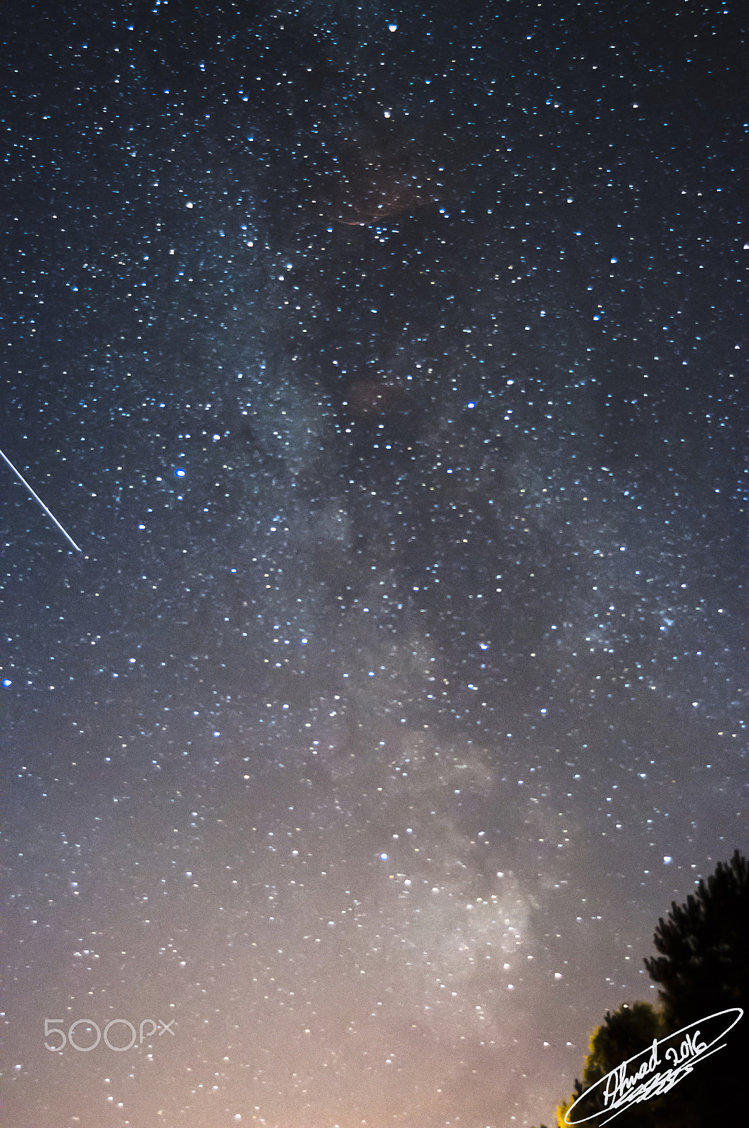 AF Zoom-Nikkor 28-70mm f/3.5-4.5D sample photo. Milky way photography