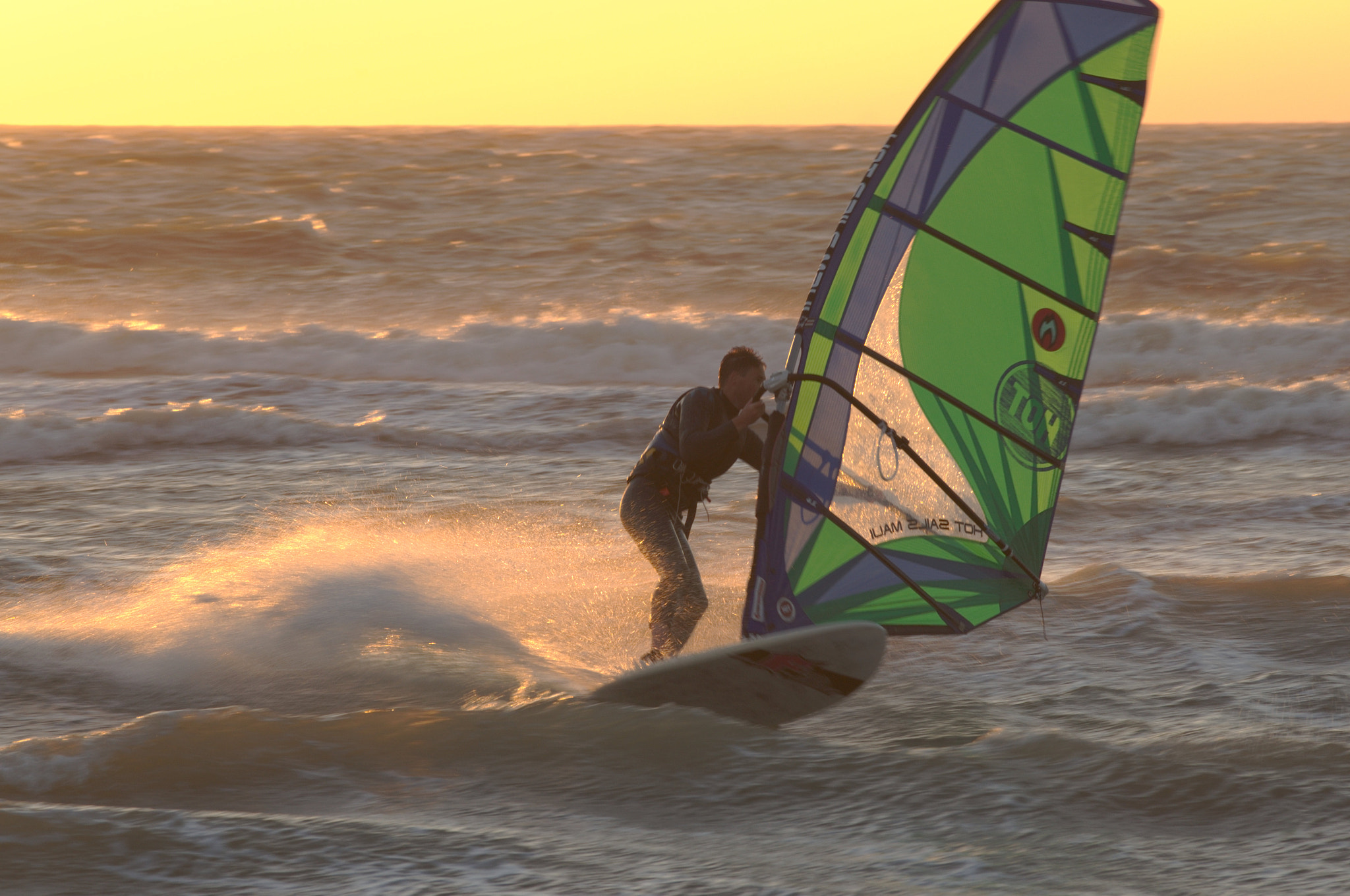 Nikon D3100 + 70-200mm F2.8 sample photo. Surfing at sea photography