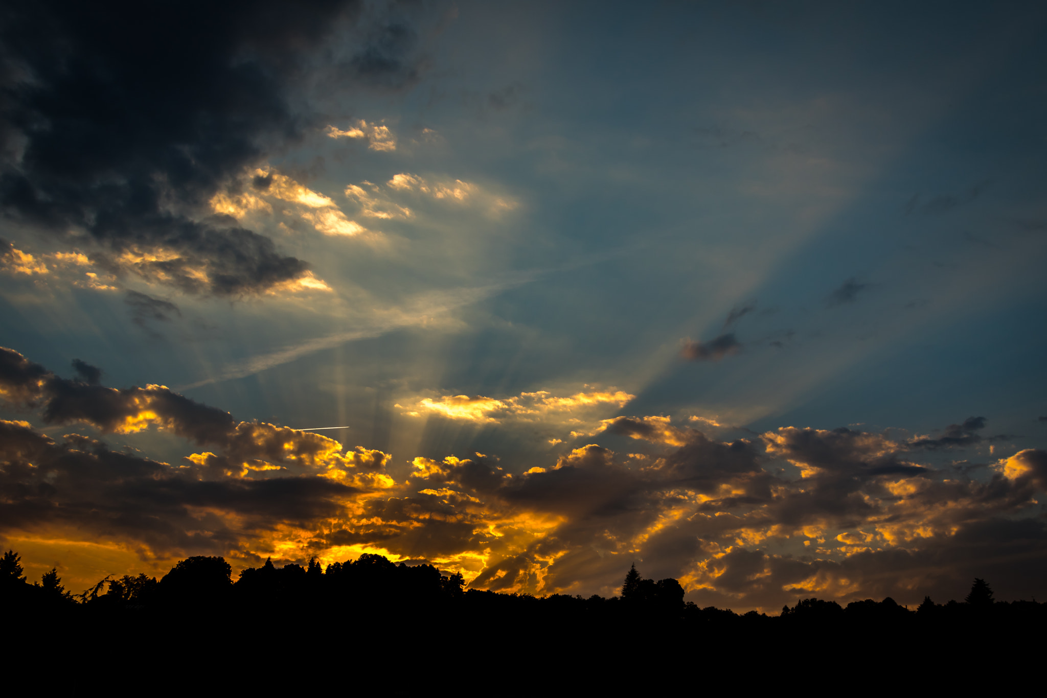 Canon EF 24-85mm F3.5-4.5 USM sample photo. Sunset at vinay (france) photography