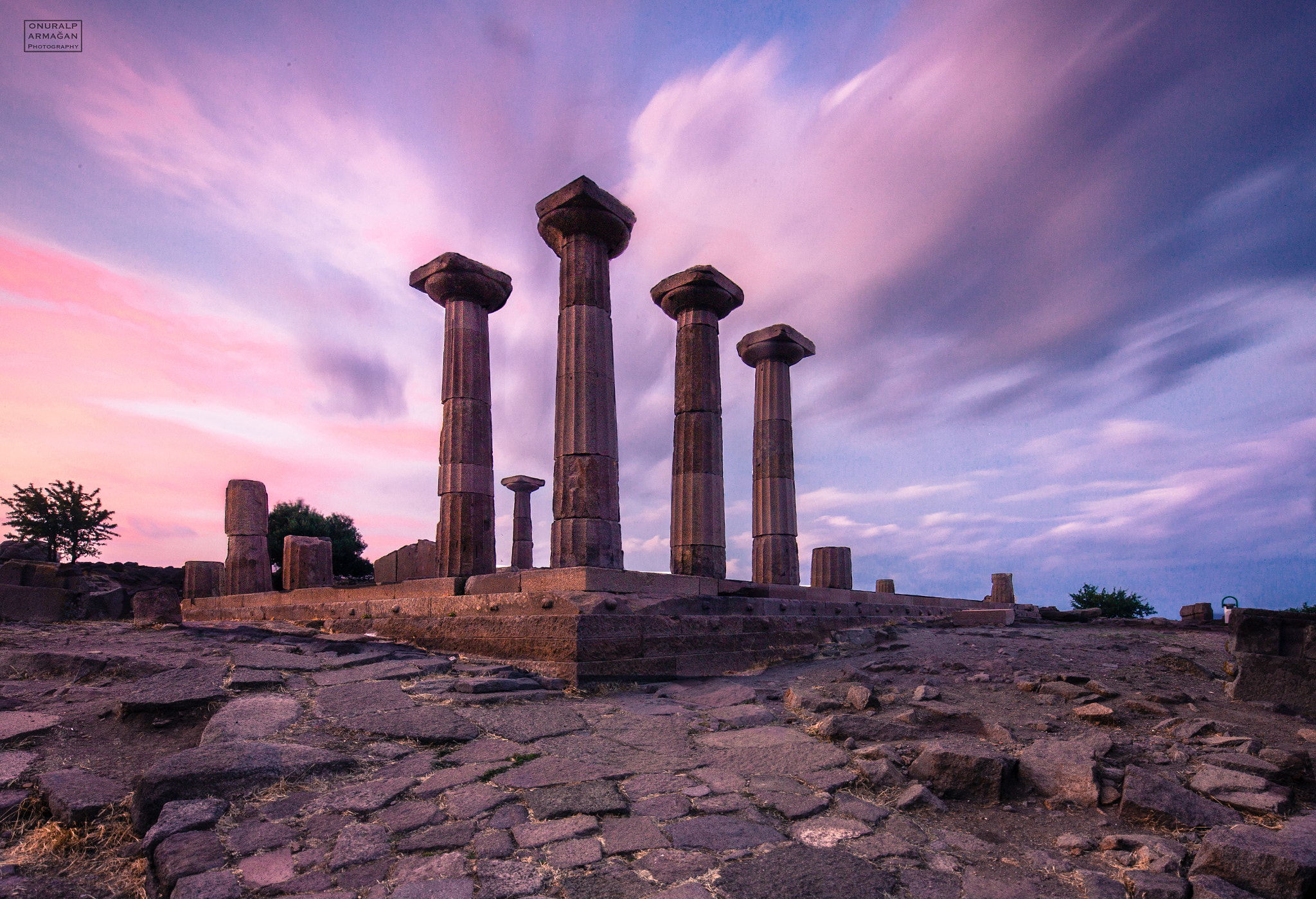 Canon TS-E 17mm F4L Tilt-Shift sample photo. Temple of athena photography