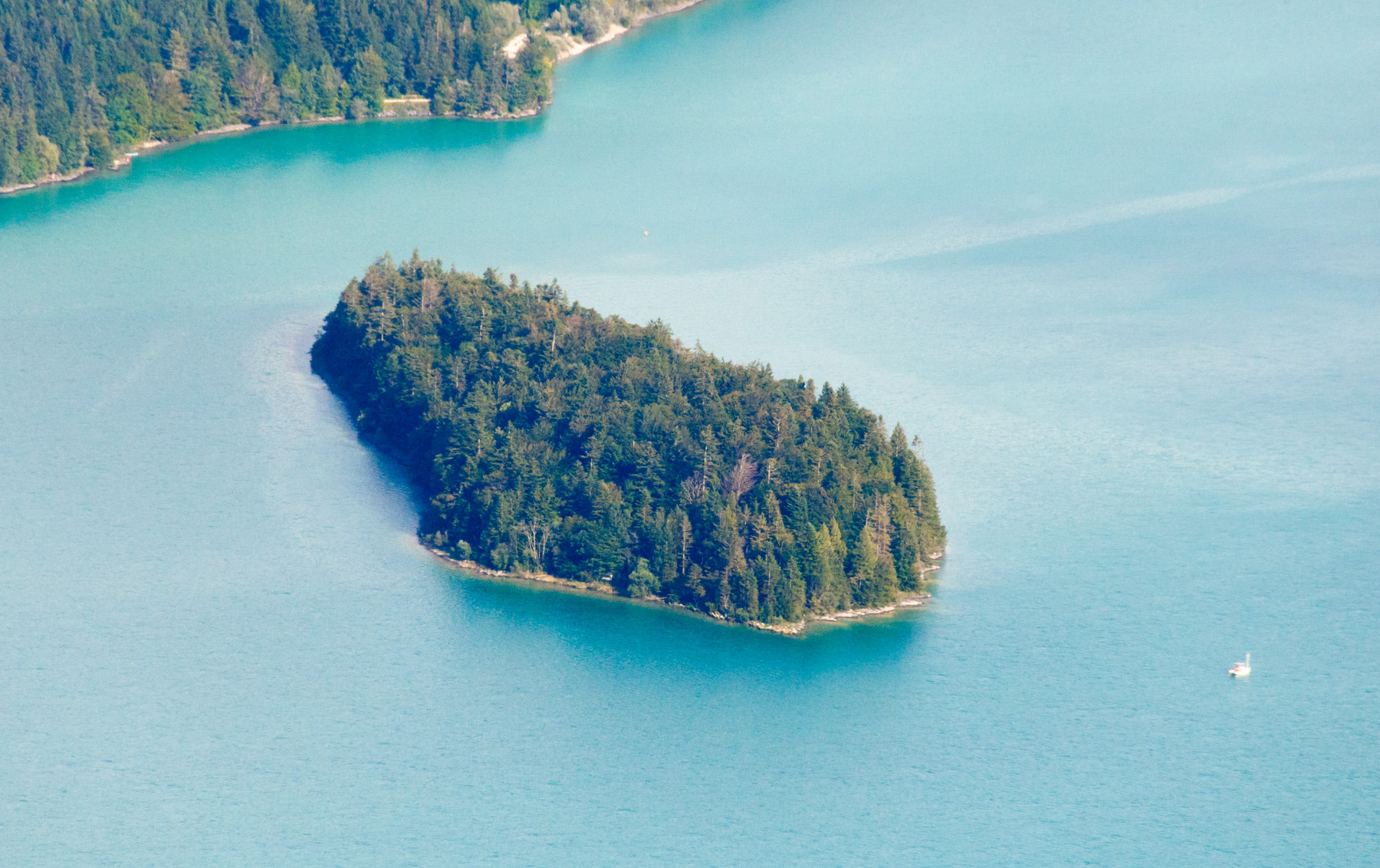 Sigma 18-250mm F3.5-6.3 DC OS HSM sample photo. Walchensee insel photography