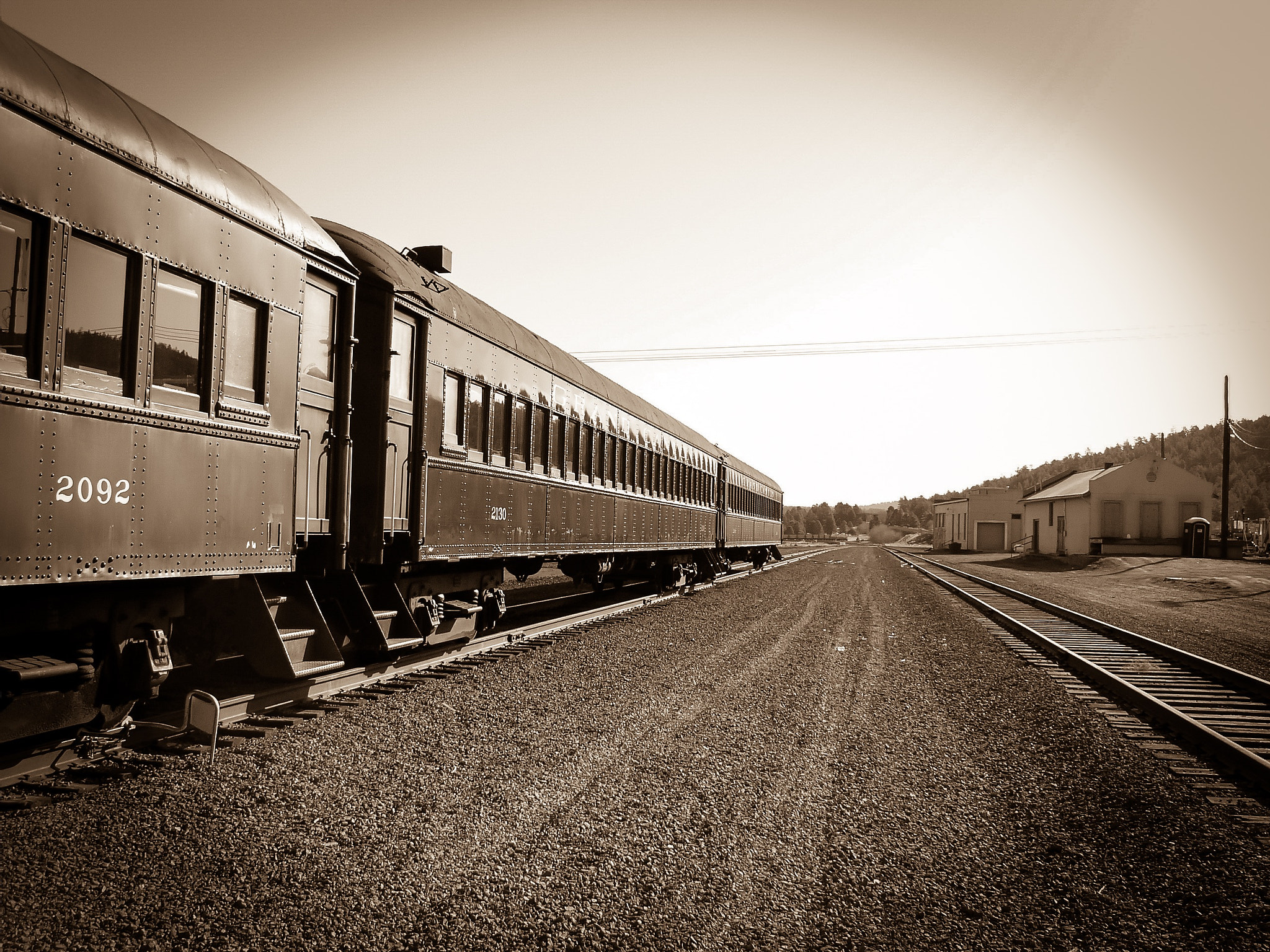 Olympus C5050Z sample photo. Rail cars photography