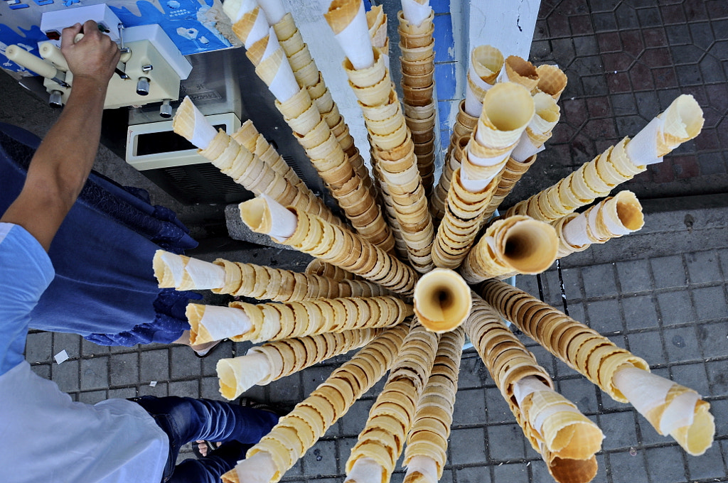 Ice cream cones bouquet by Stanislav Magay on 500px.com