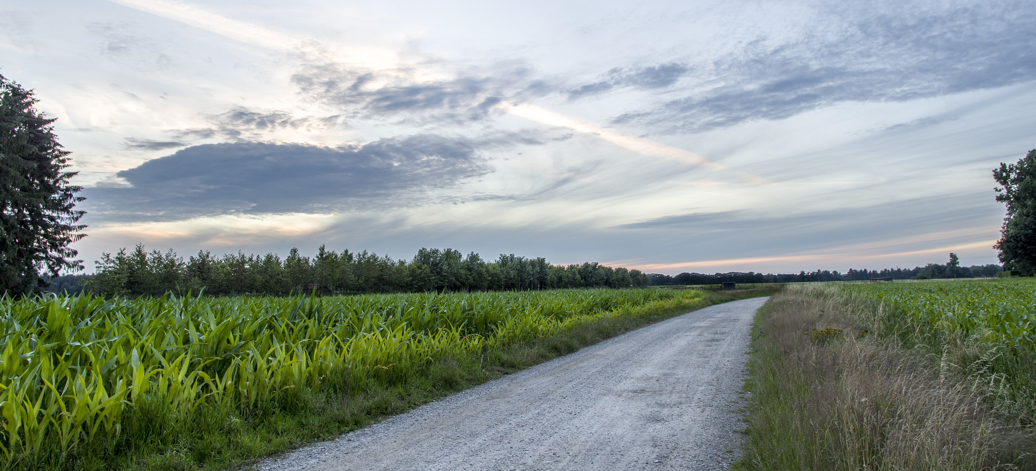 Pentax K-30 + HD Pentax DA 15mm F4 ED AL Limited sample photo. Fields after sunset photography