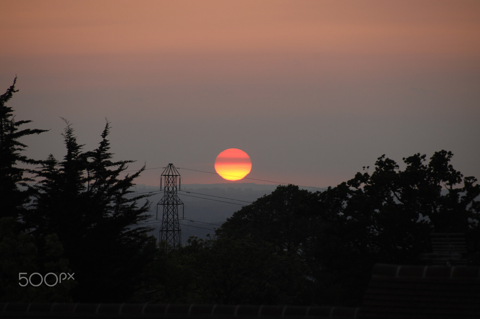 Nikon D2X sample photo. Sunset photography