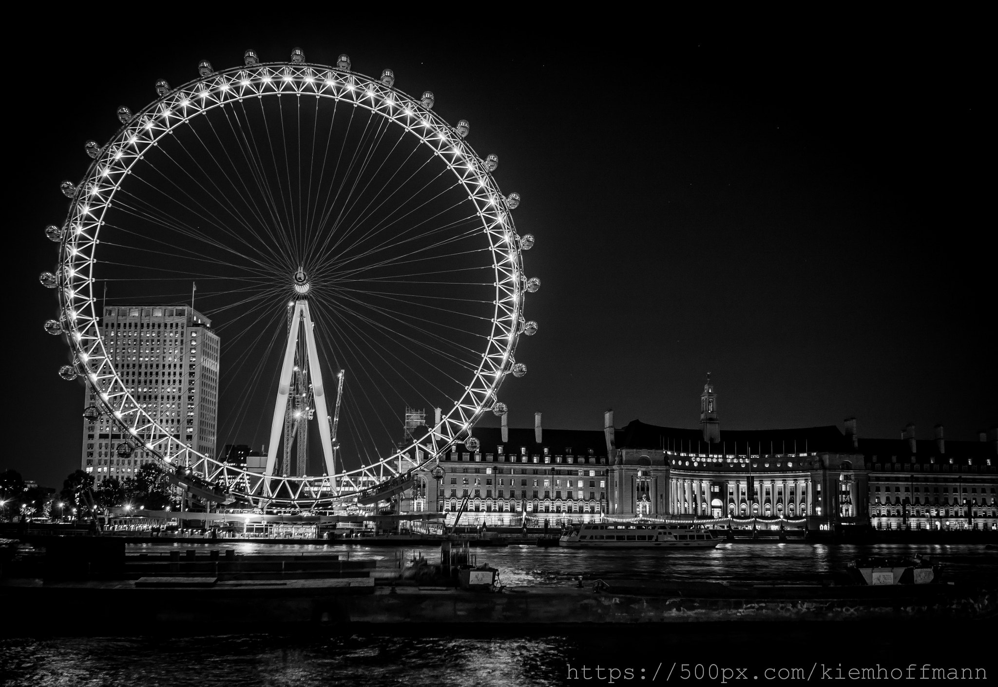 LUMIX G VARIO 14-42/F3.5-5.6 II sample photo. The london eye photography
