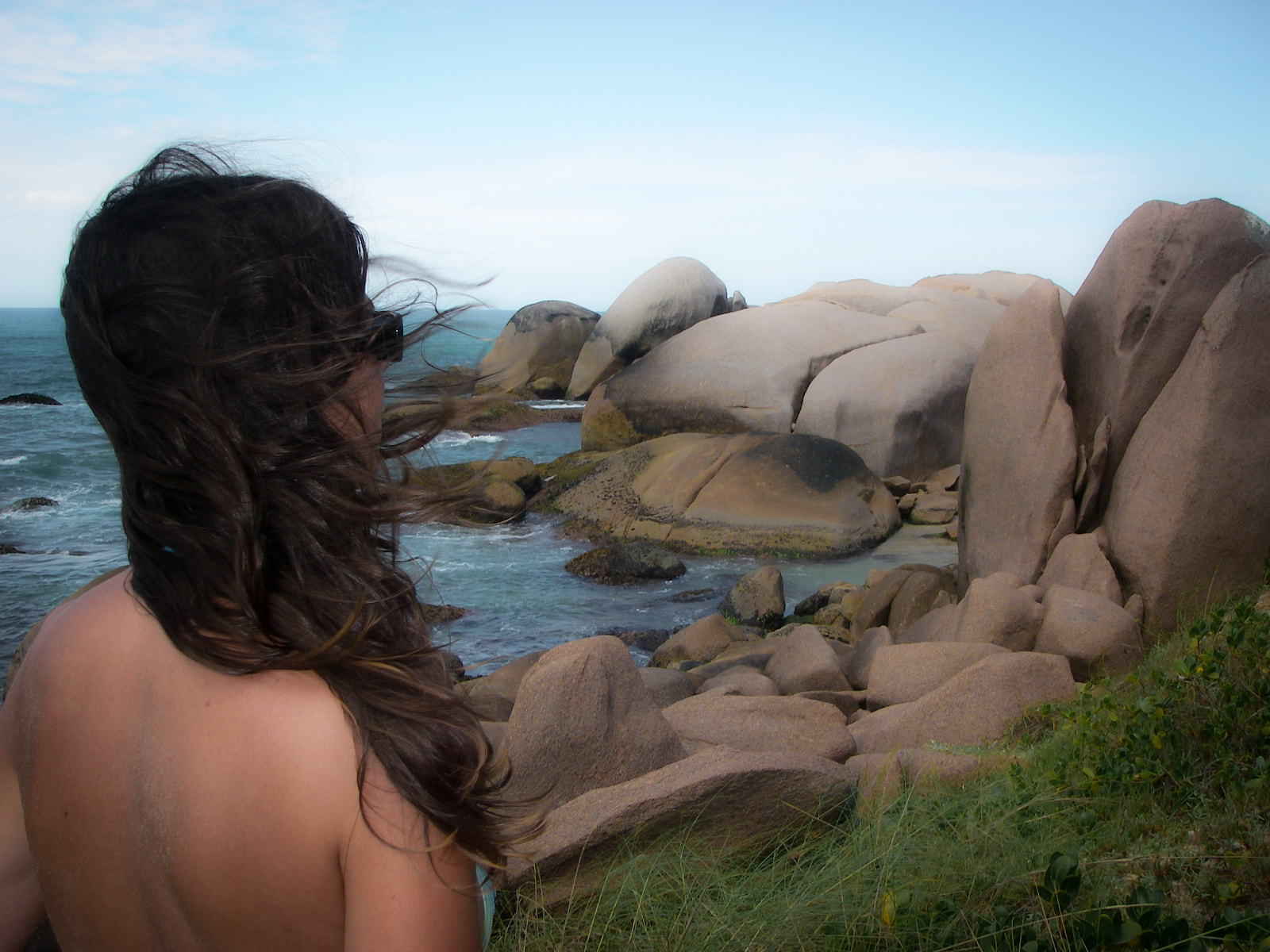Pentax OPTIO W10 sample photo. Contemplating the landscape photography