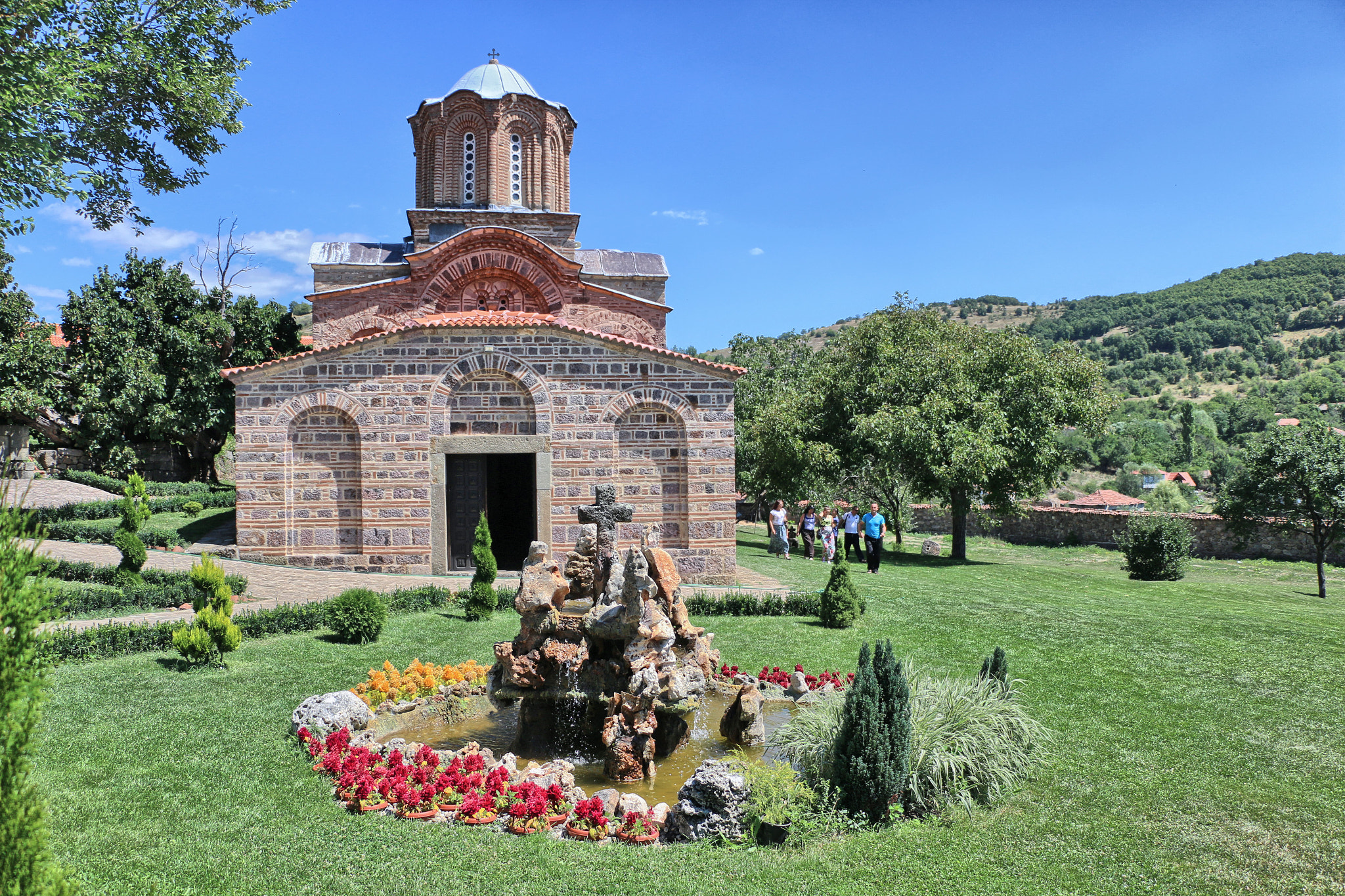 18.0 - 135.0 mm sample photo. Lesnovo monastery, r.macedonia photography