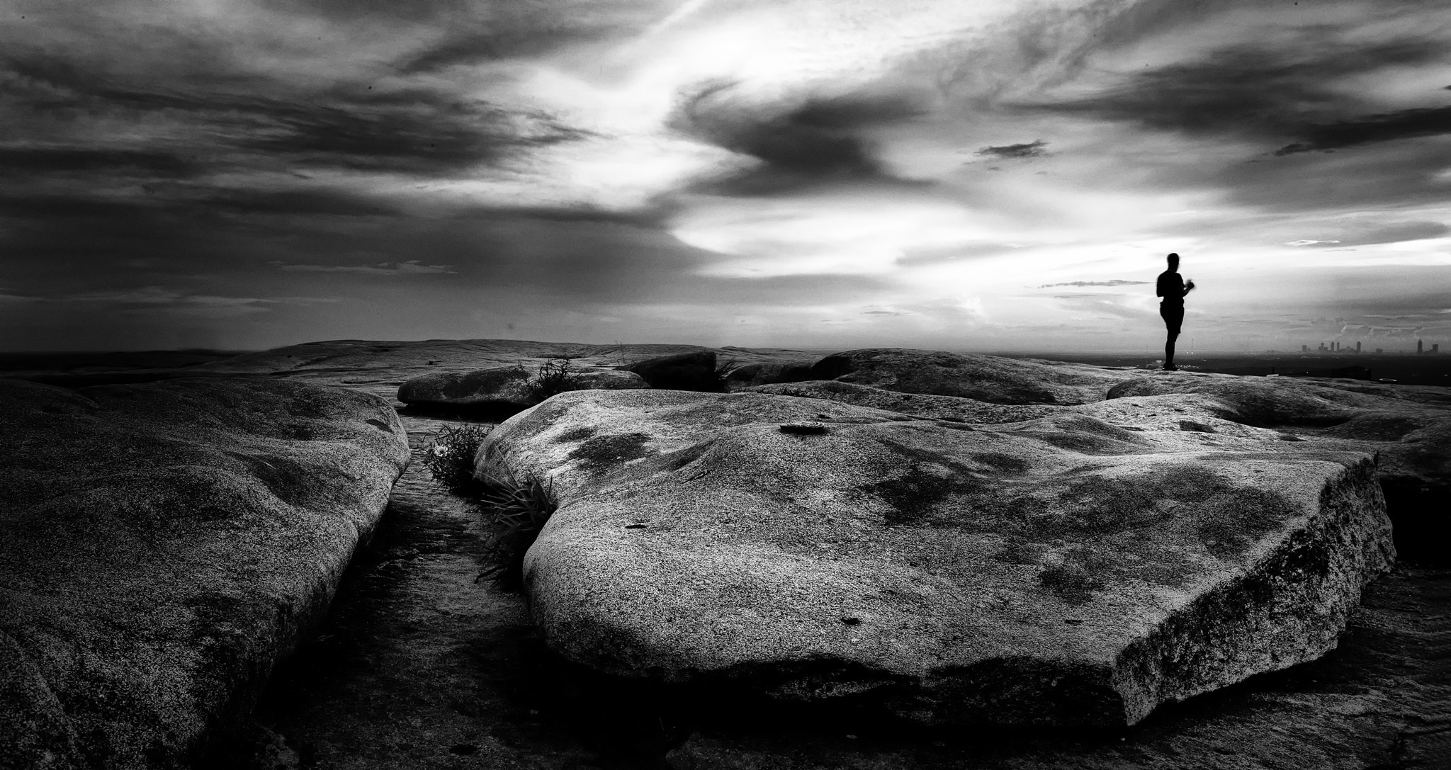 Phase One P65+ sample photo. Top of stone mountain photography