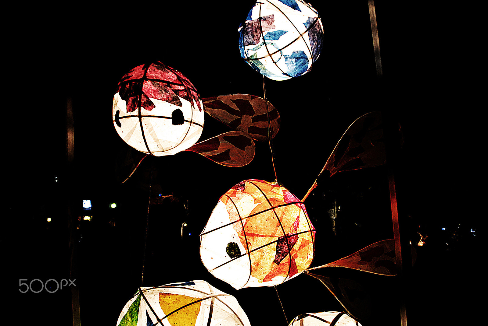 Nikon D200 sample photo. Lantern of japan～提灯～ photography