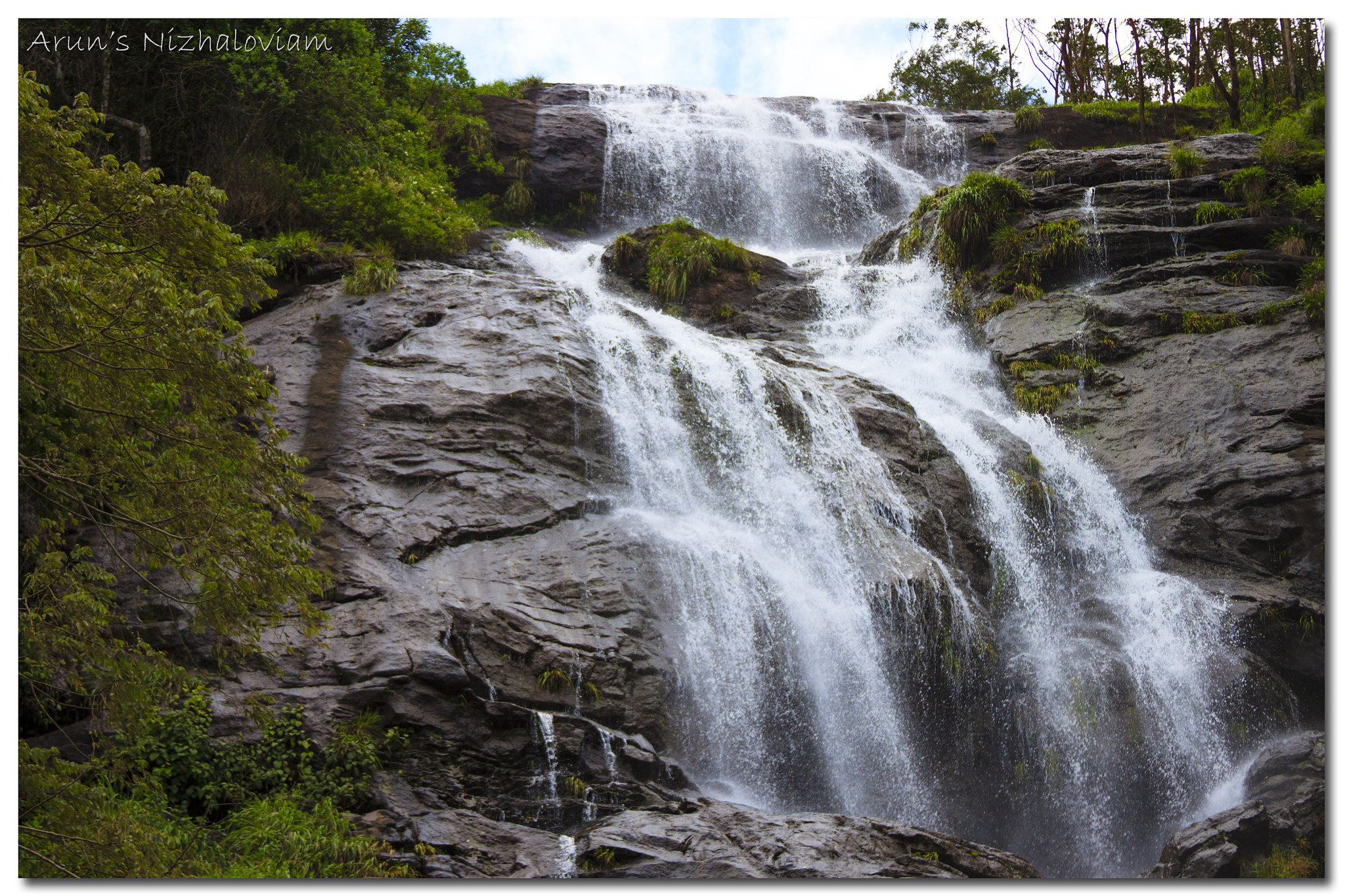 Canon EF 28-135mm F3.5-5.6 IS USM sample photo. Chinnakanal waterfalls photography