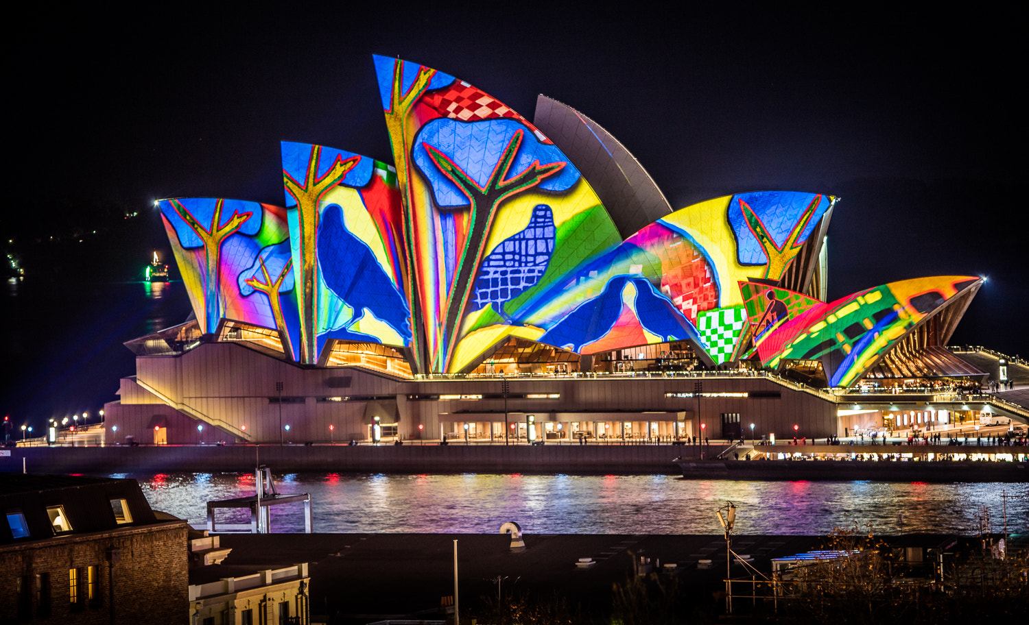 Canon EF 70-200mm F2.8L IS USM sample photo. Vivid sydney photography