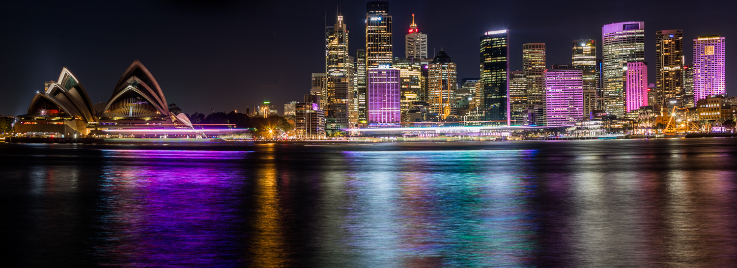 Canon EF 70-200mm F2.8L IS USM sample photo. Vivid sydney photography