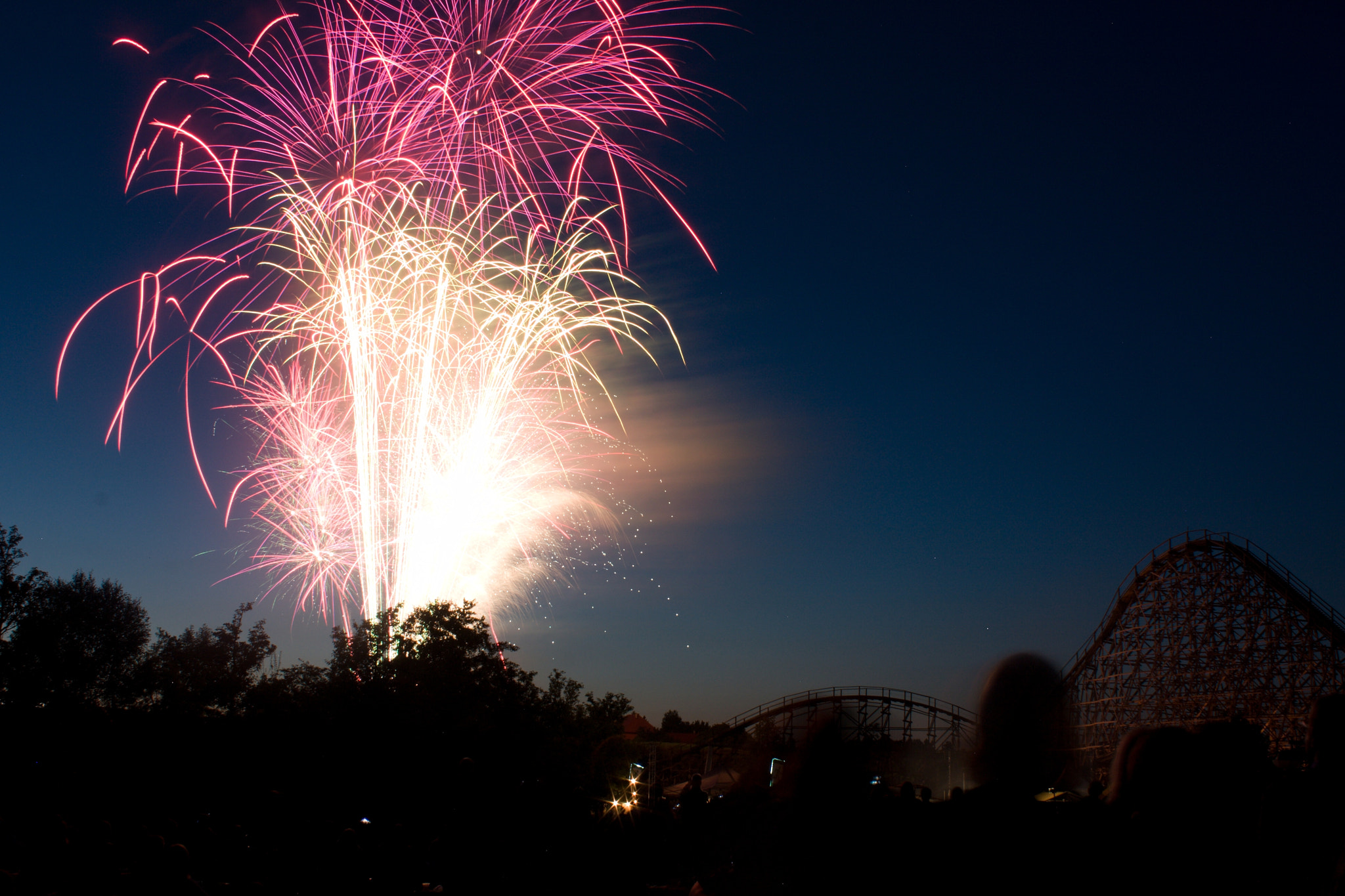 18.00 - 55.00 mm sample photo. Firework photography