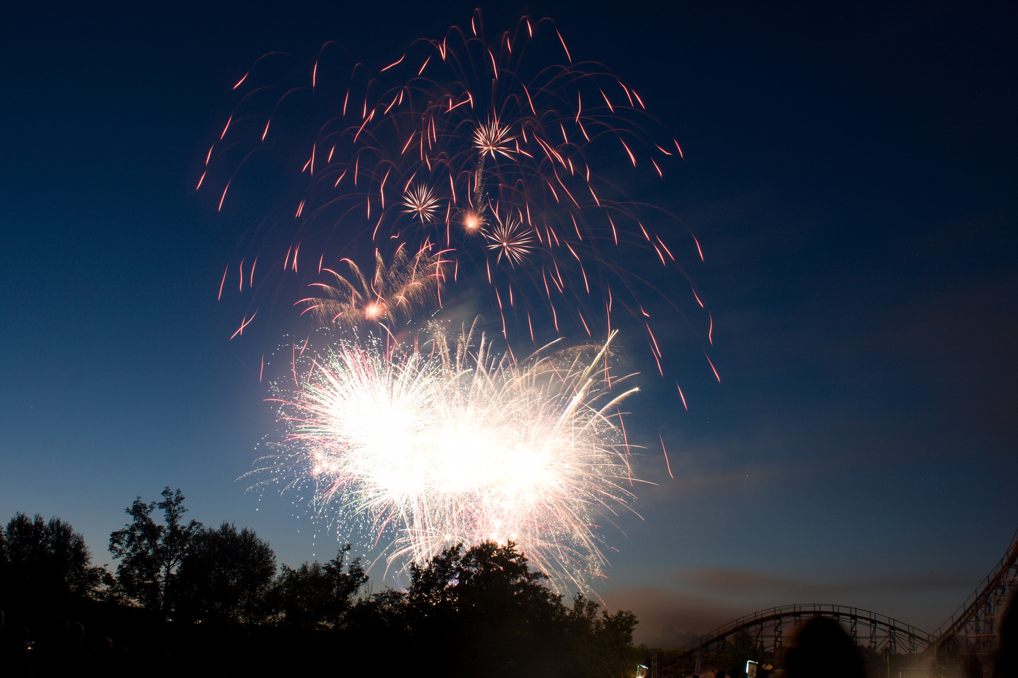 18.00 - 55.00 mm sample photo. Firework photography