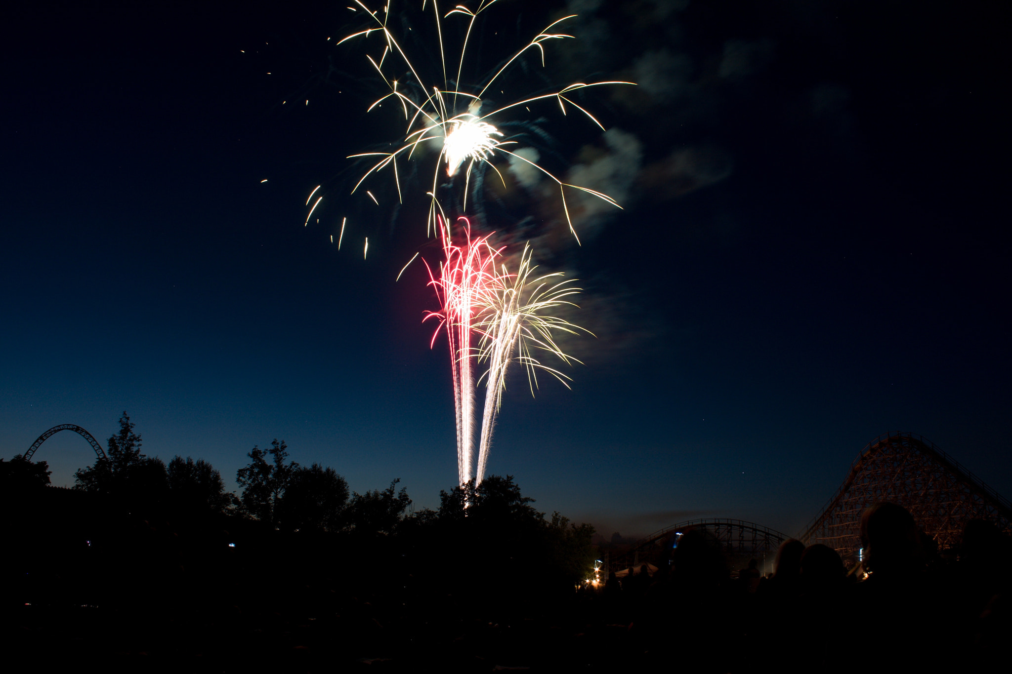 18.00 - 55.00 mm sample photo. Firework photography