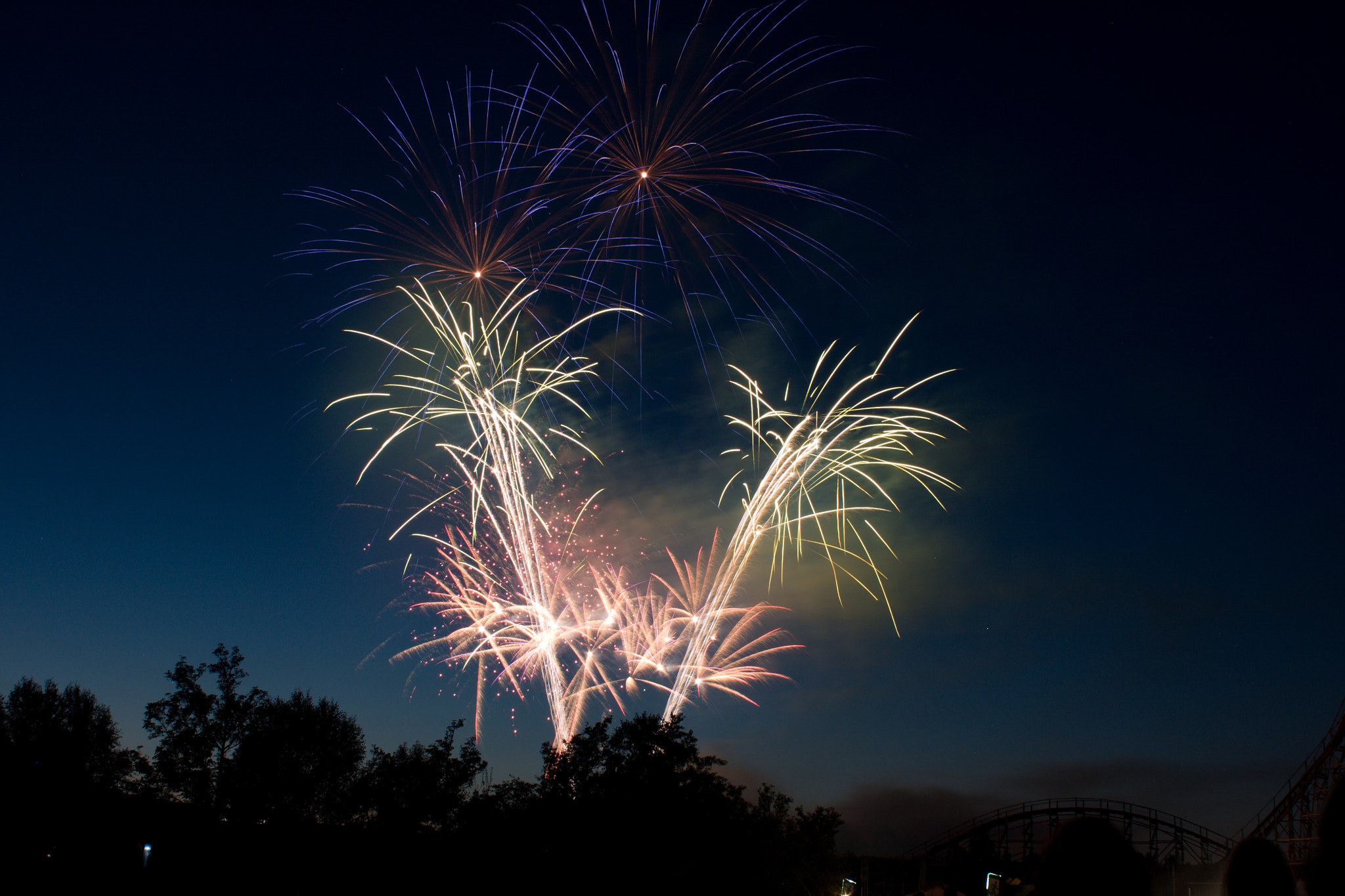 18.00 - 55.00 mm sample photo. Firework photography
