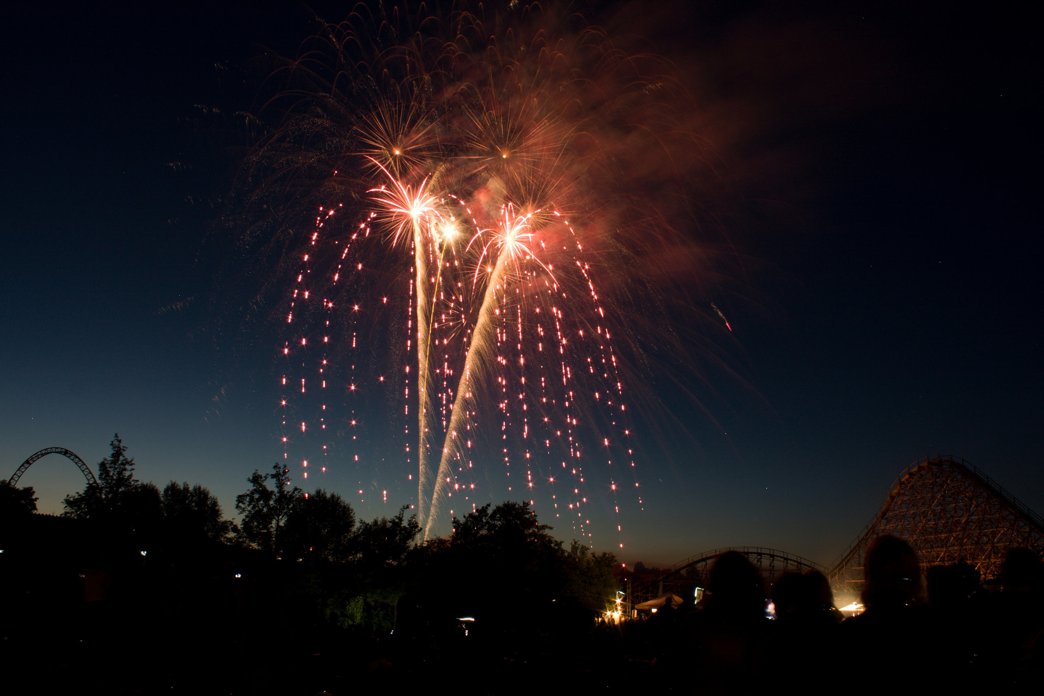 18.00 - 55.00 mm sample photo. Firework photography