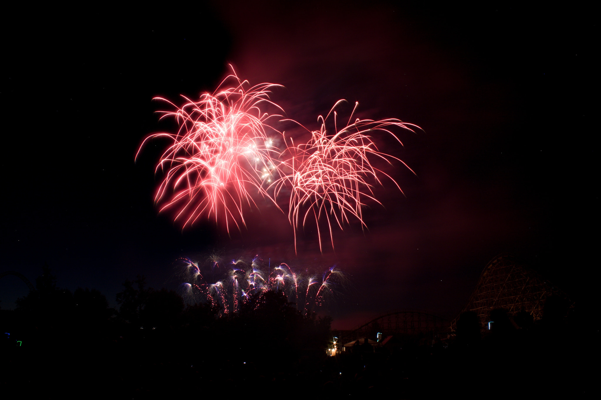 18.00 - 55.00 mm sample photo. Firework photography