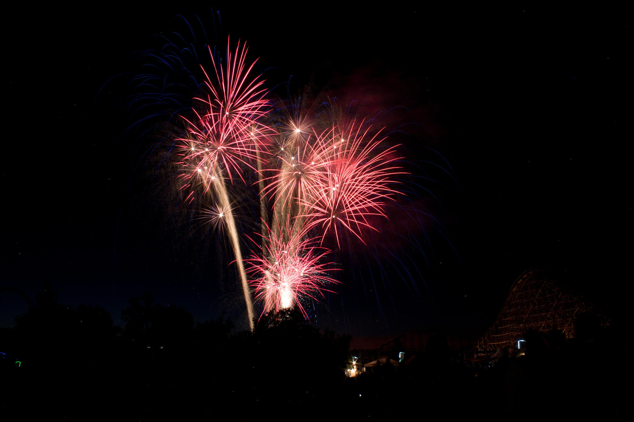 18.00 - 55.00 mm sample photo. Firework photography