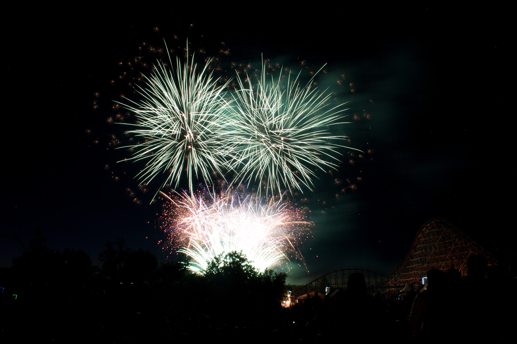 18.00 - 55.00 mm sample photo. Firework photography