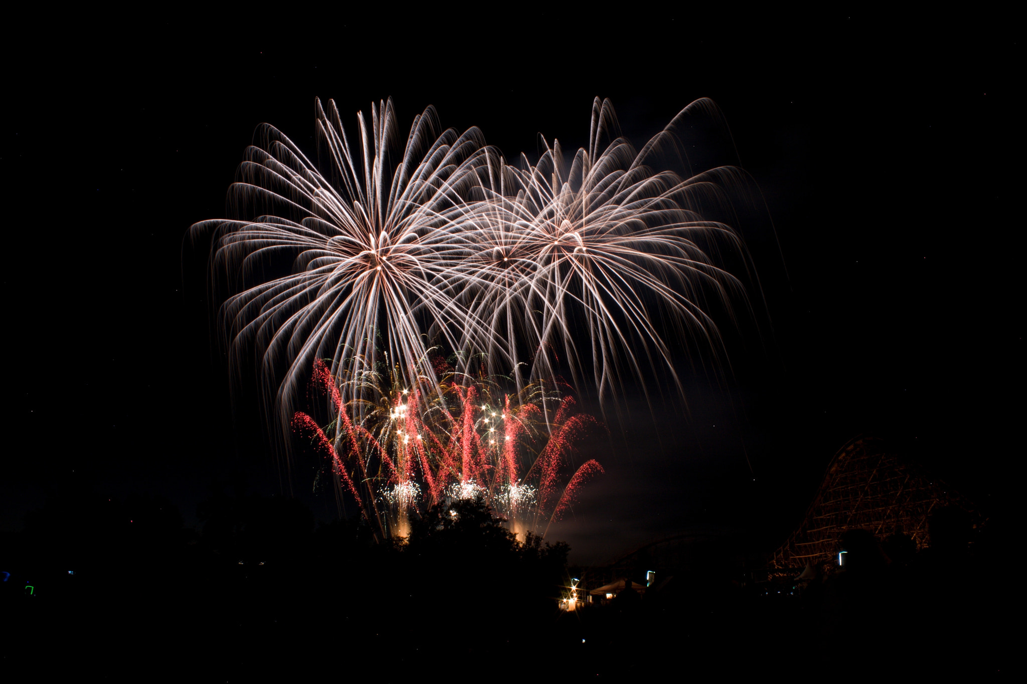 18.00 - 55.00 mm sample photo. Firework photography