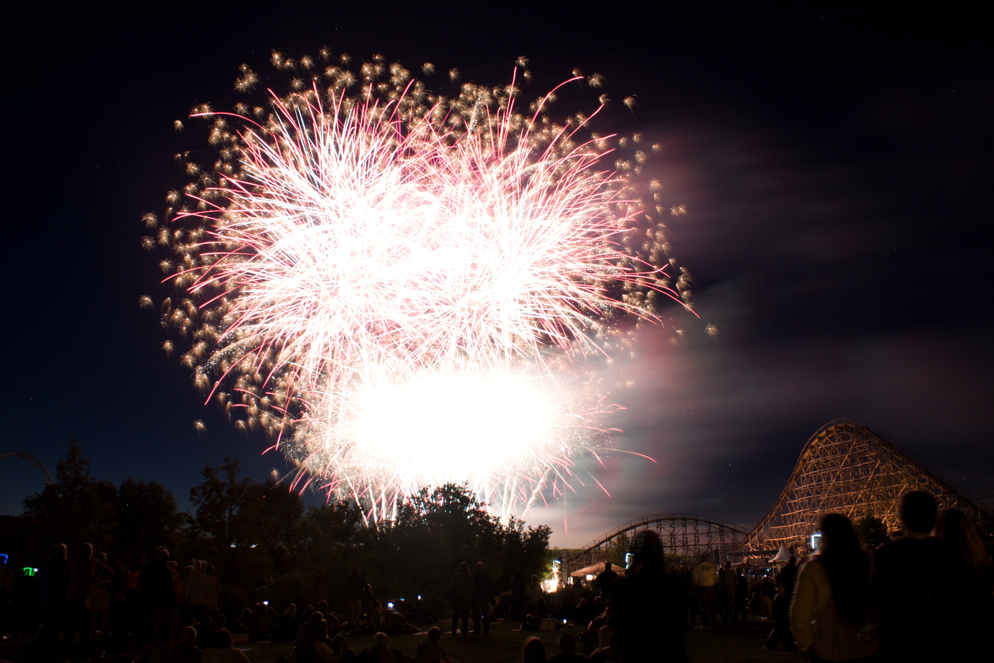 18.00 - 55.00 mm sample photo. Firework photography
