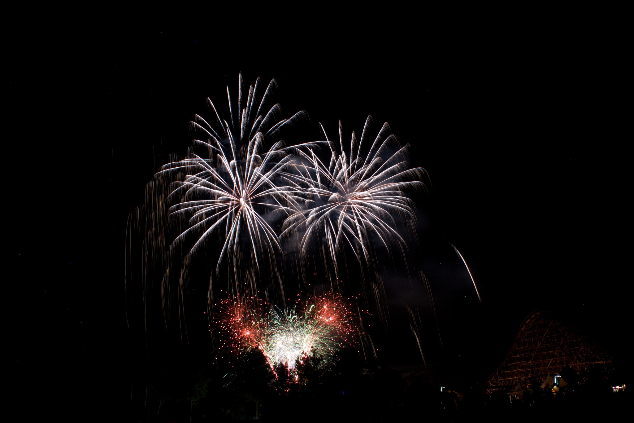 18.00 - 55.00 mm sample photo. Firework photography